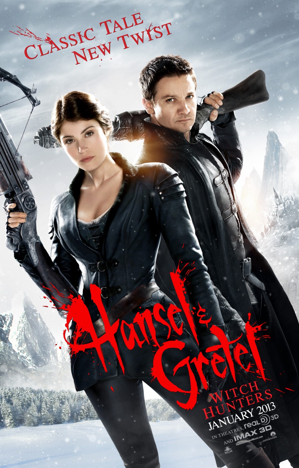 Extra Large Movie Poster Image for Hansel and Gretel: Witch Hunters (#1 of 6)