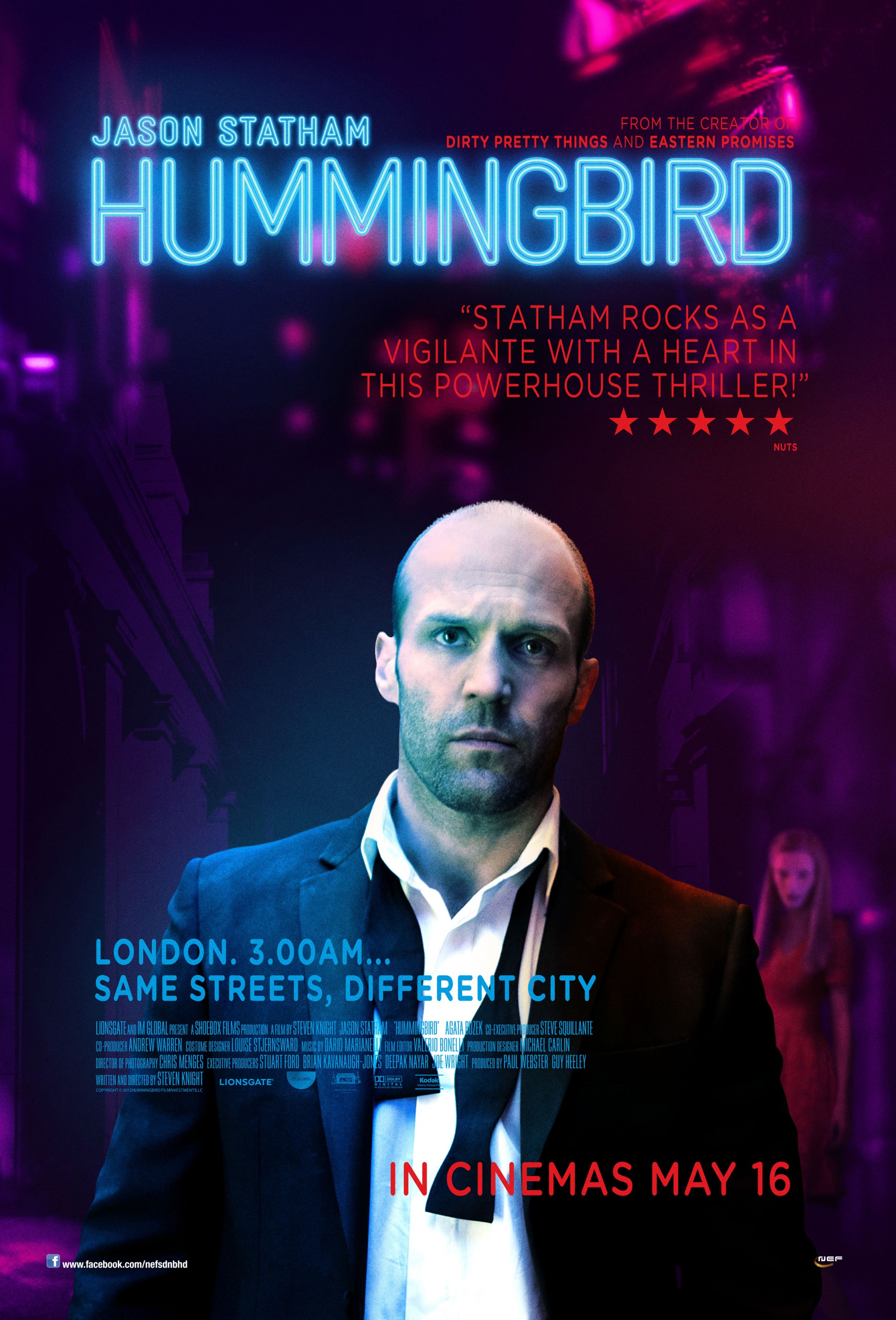 Mega Sized Movie Poster Image for Hummingbird (#6 of 9)