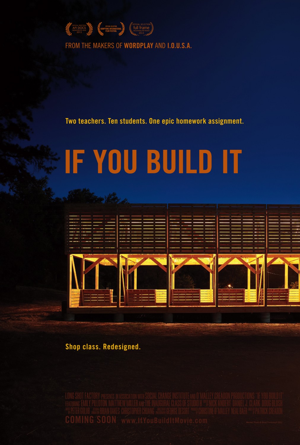 Extra Large Movie Poster Image for If You Build It 
