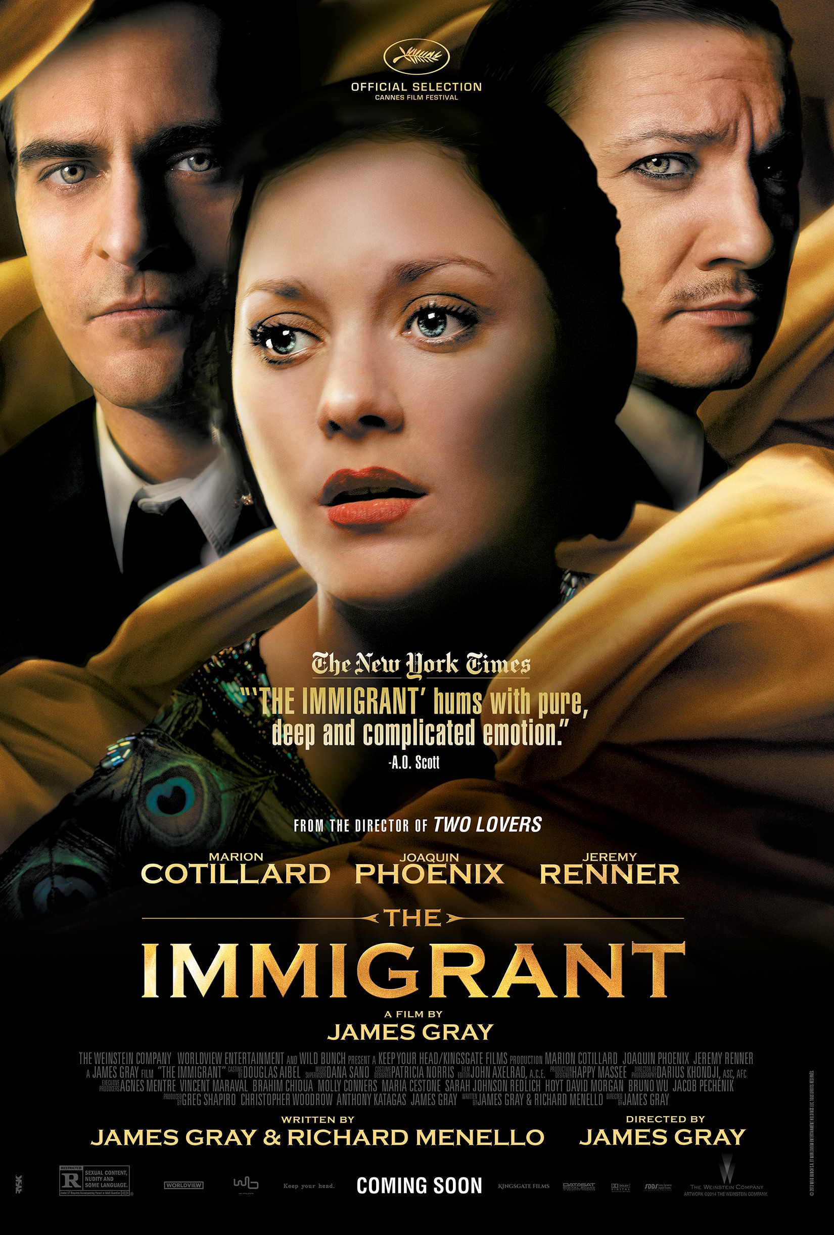Mega Sized Movie Poster Image for The Immigrant (#7 of 12)
