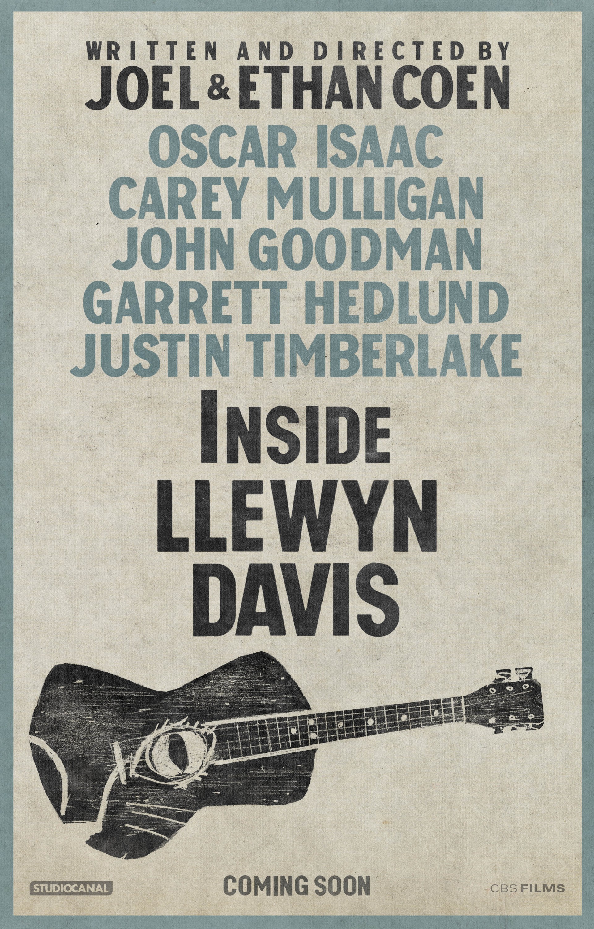 Mega Sized Movie Poster Image for Inside Llewyn Davis (#1 of 2)
