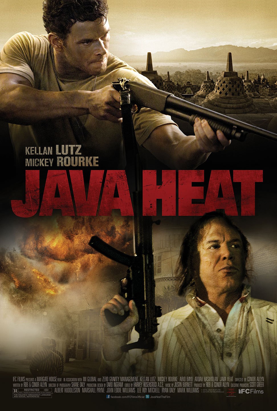 Extra Large Movie Poster Image for Java Heat (#2 of 3)