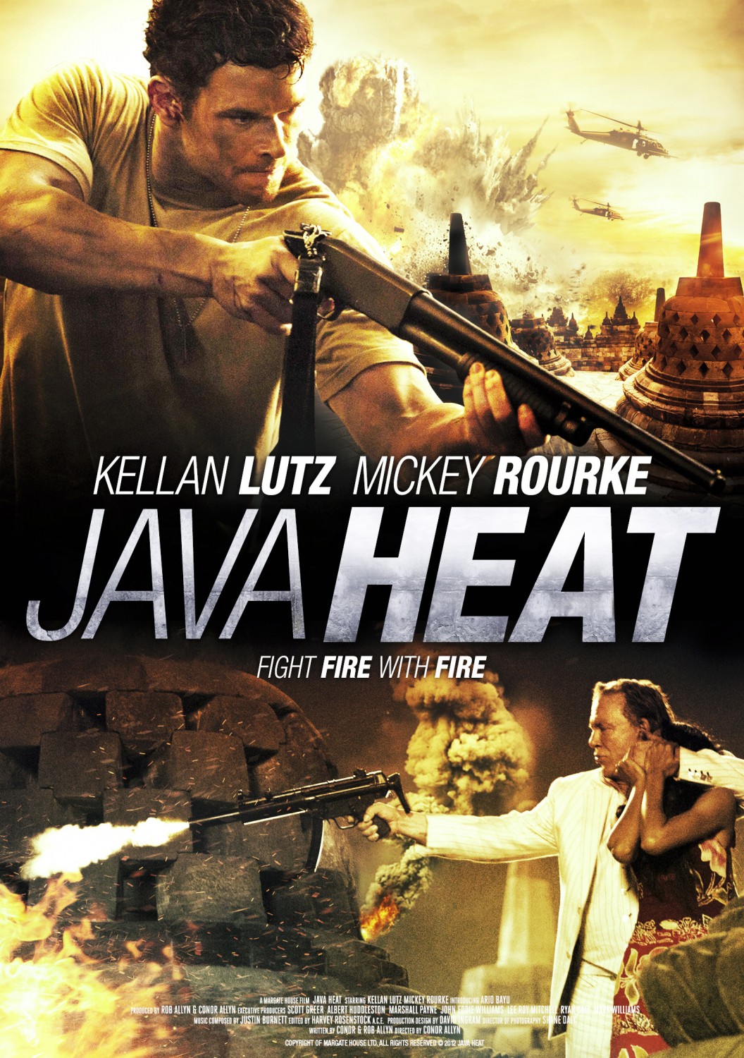 Extra Large Movie Poster Image for Java Heat (#3 of 3)