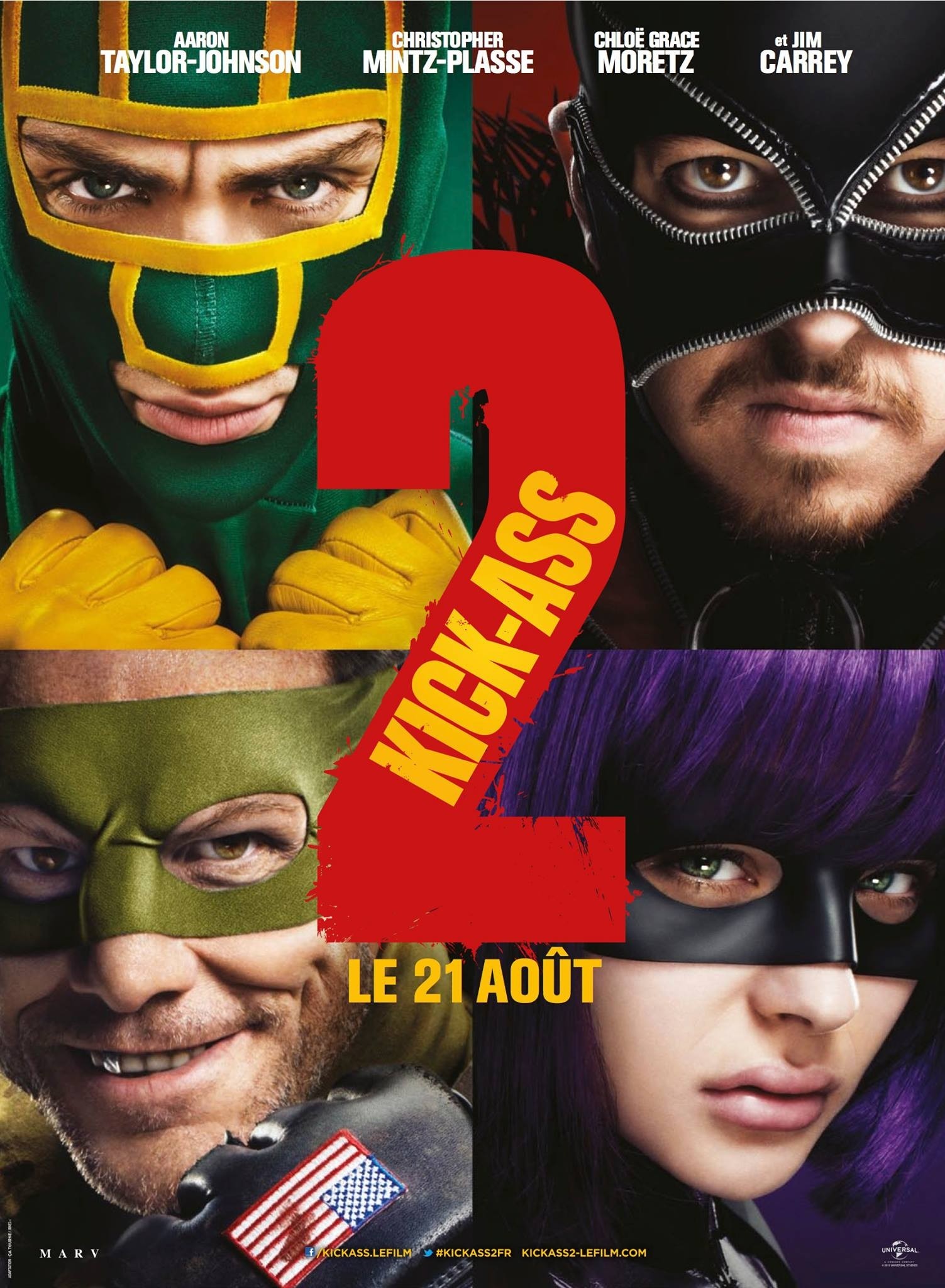 Mega Sized Movie Poster Image for Kick-Ass 2 (#7 of 9)