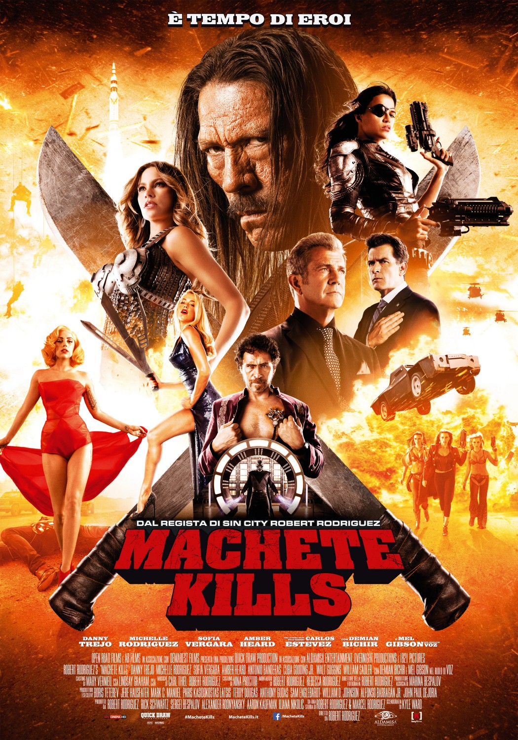 Extra Large Movie Poster Image for Machete Kills (#20 of 27)