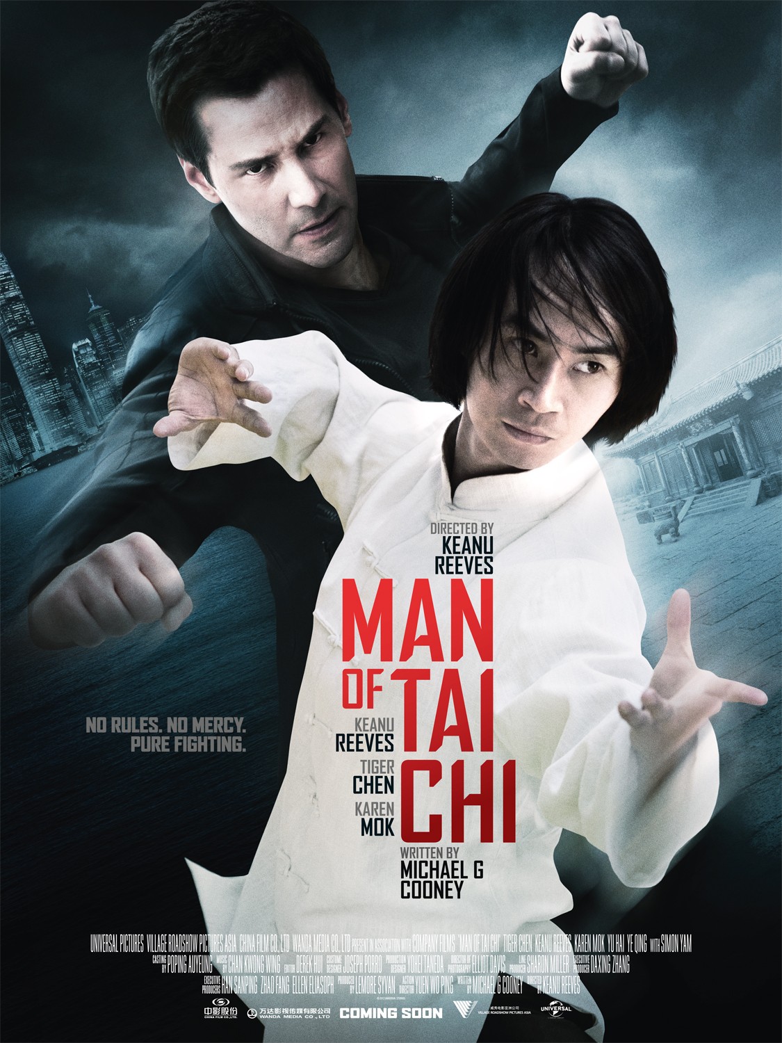 Extra Large Movie Poster Image for Man of Tai Chi (#1 of 8)