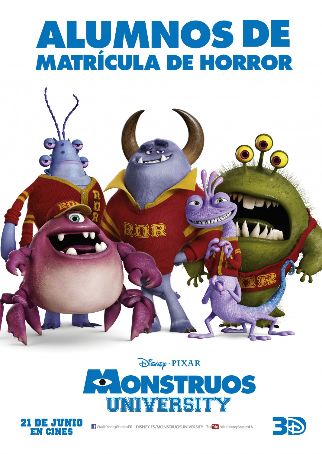 Extra Large Movie Poster Image for Monsters University (#17 of 21)