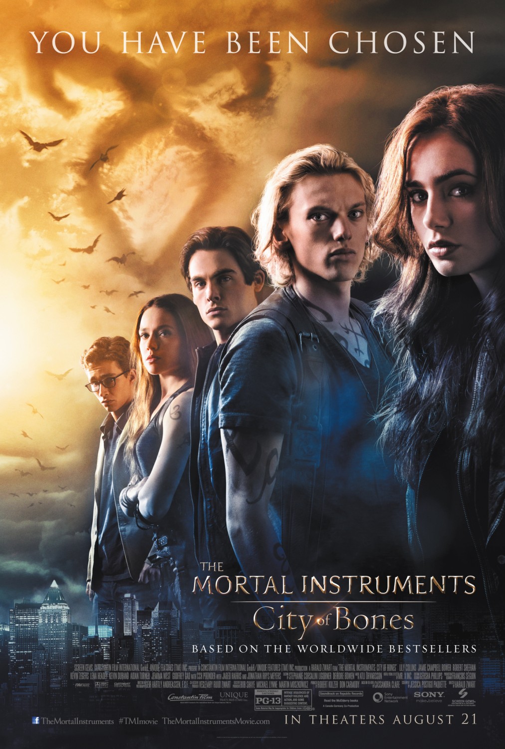Extra Large Movie Poster Image for The Mortal Instruments: City of Bones (#11 of 15)