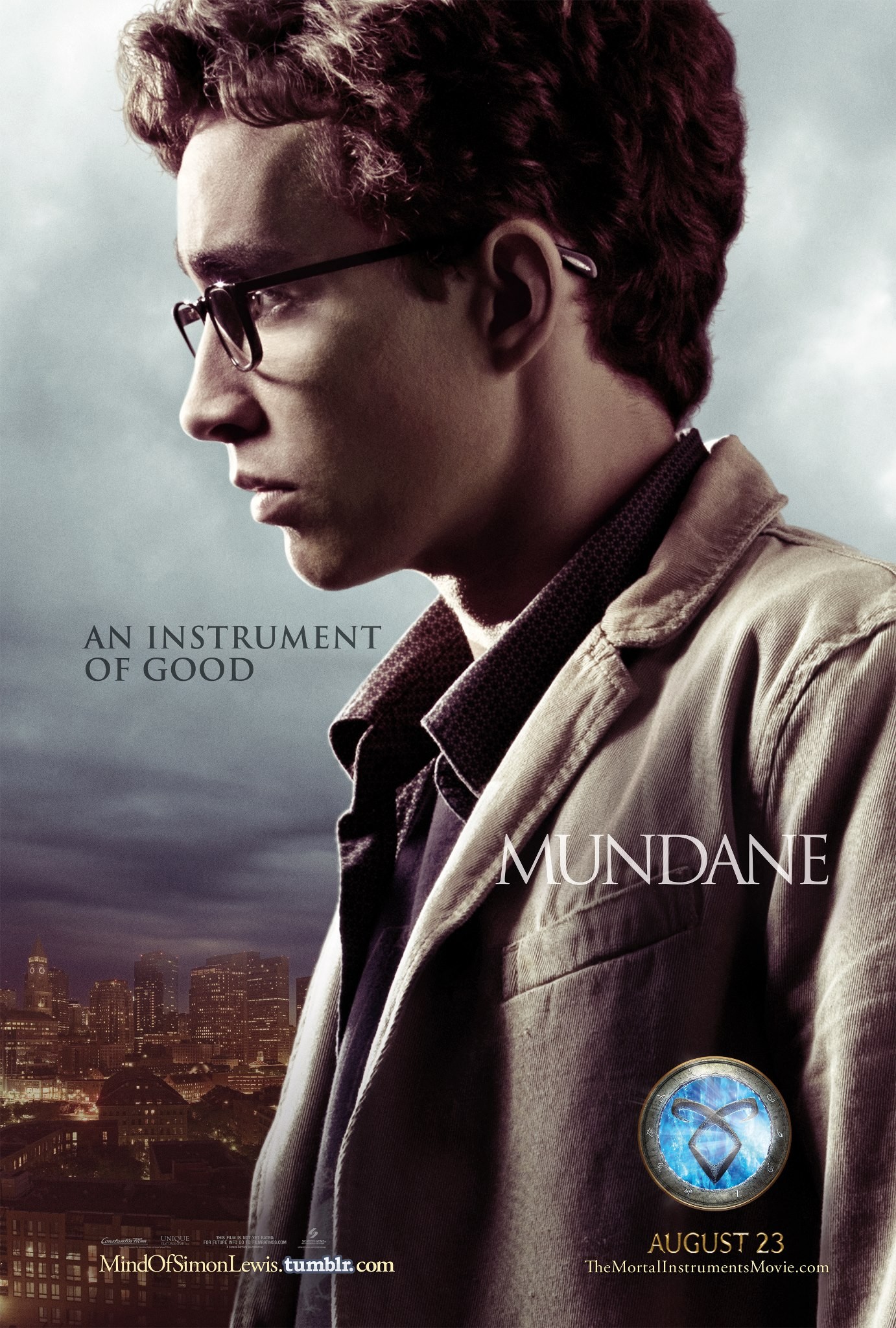 Mega Sized Movie Poster Image for The Mortal Instruments: City of Bones (#4 of 15)