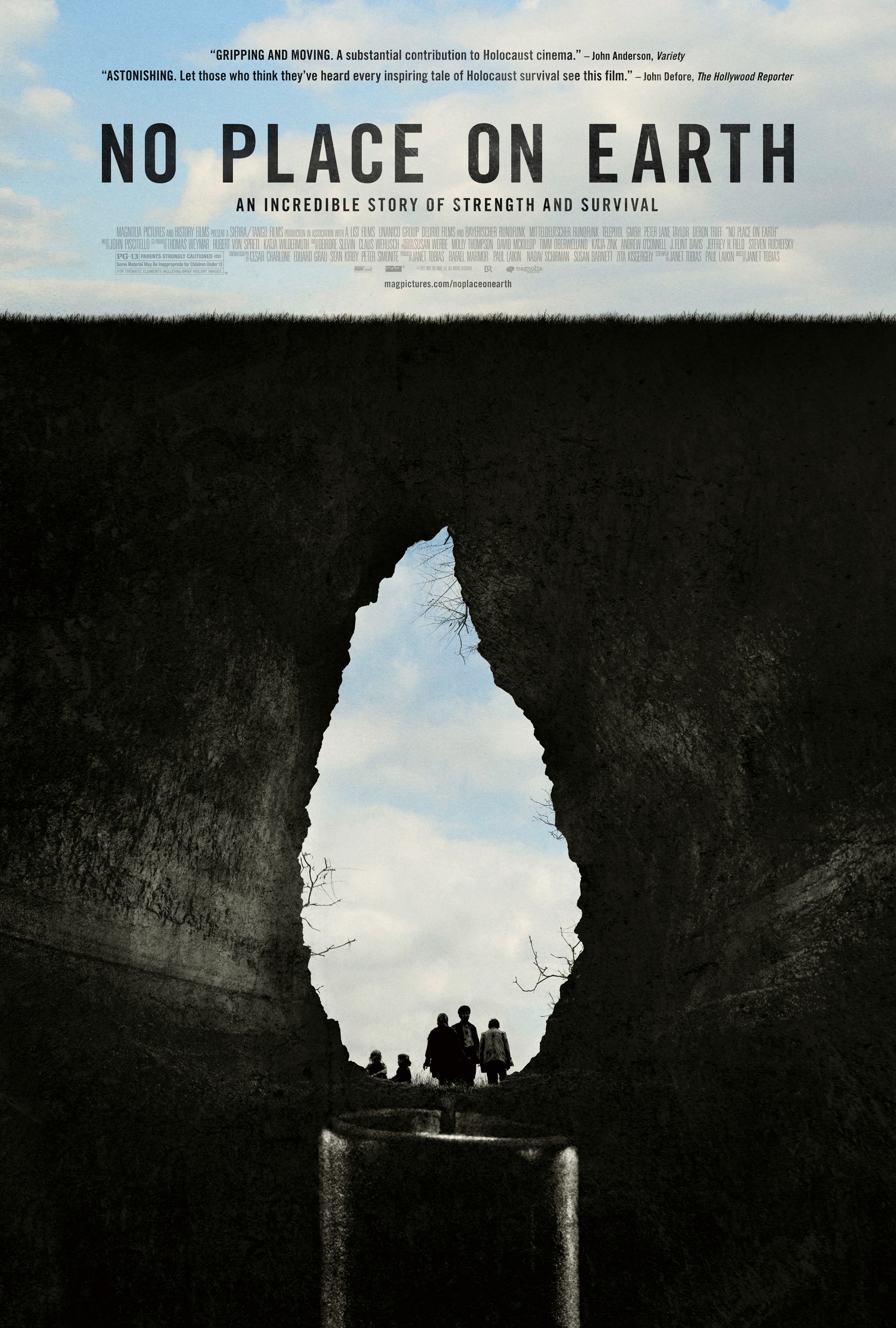 Mega Sized Movie Poster Image for No Place on Earth 