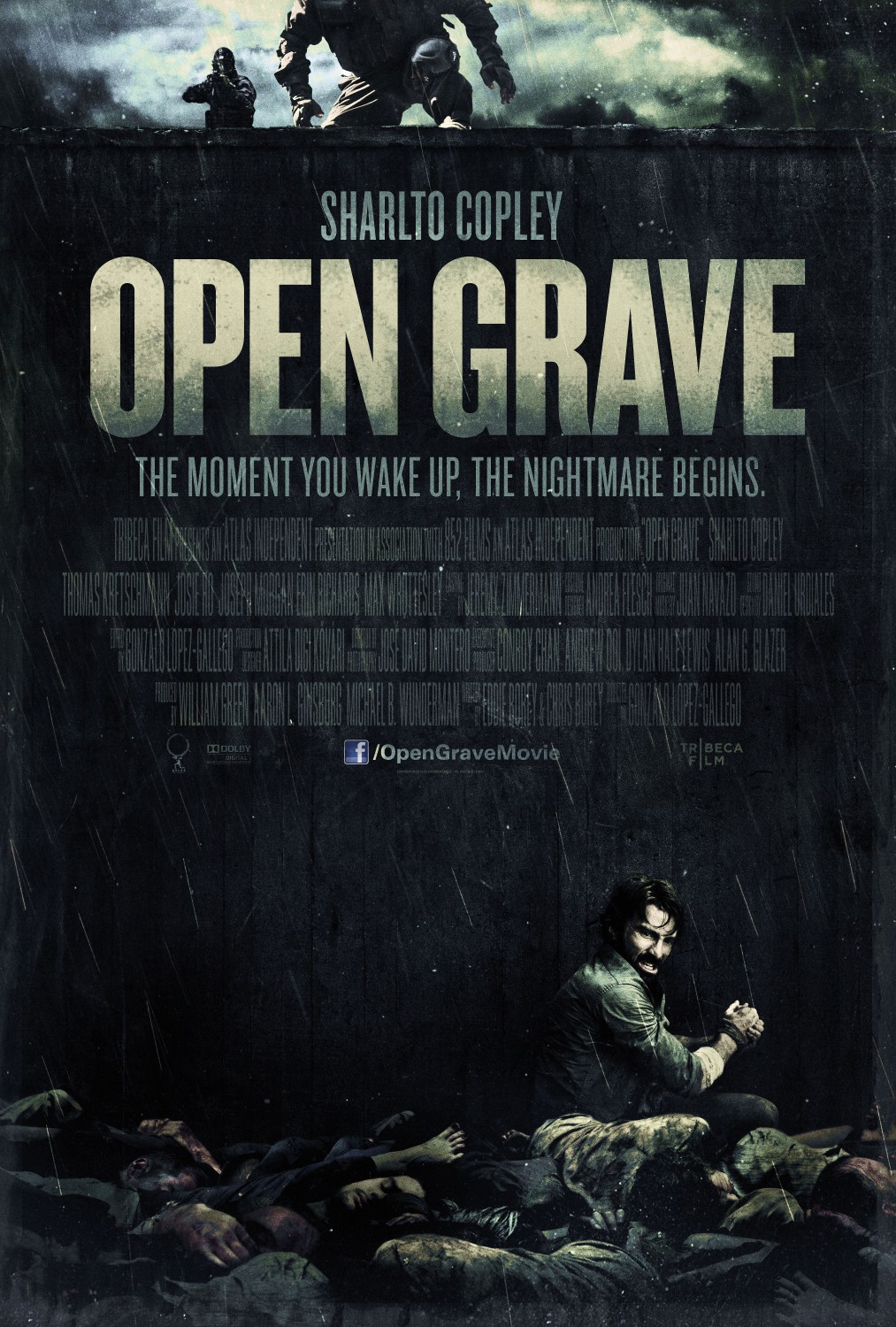 Extra Large Movie Poster Image for Open Grave 