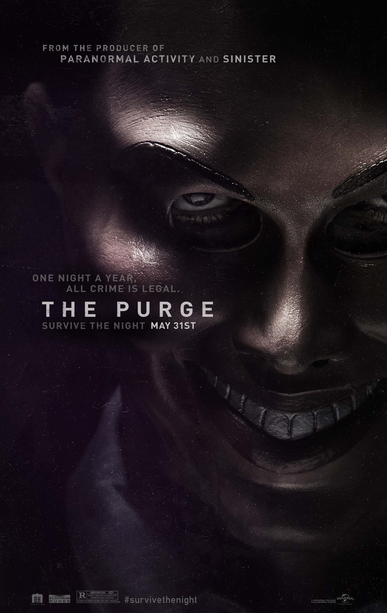 Mega Sized Movie Poster Image for The Purge (#1 of 4)