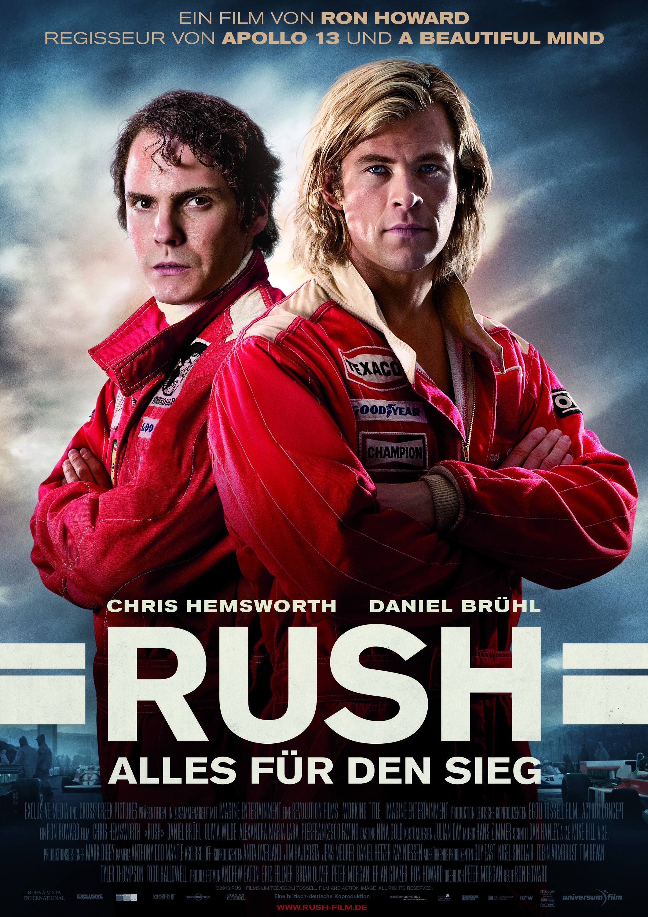 Mega Sized Movie Poster Image for Rush (#11 of 14)