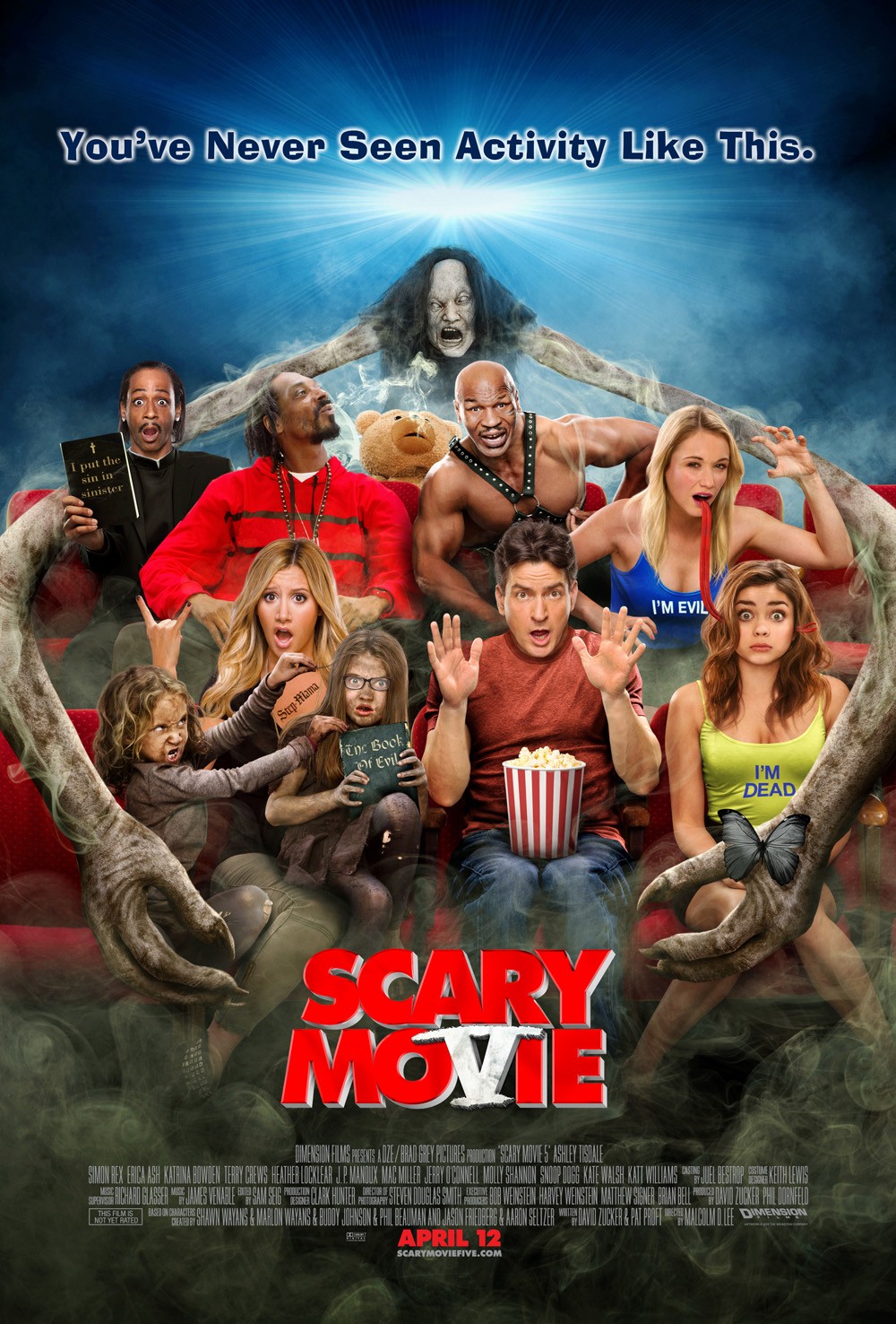 Extra Large Movie Poster Image for Scary Movie V (#1 of 3)