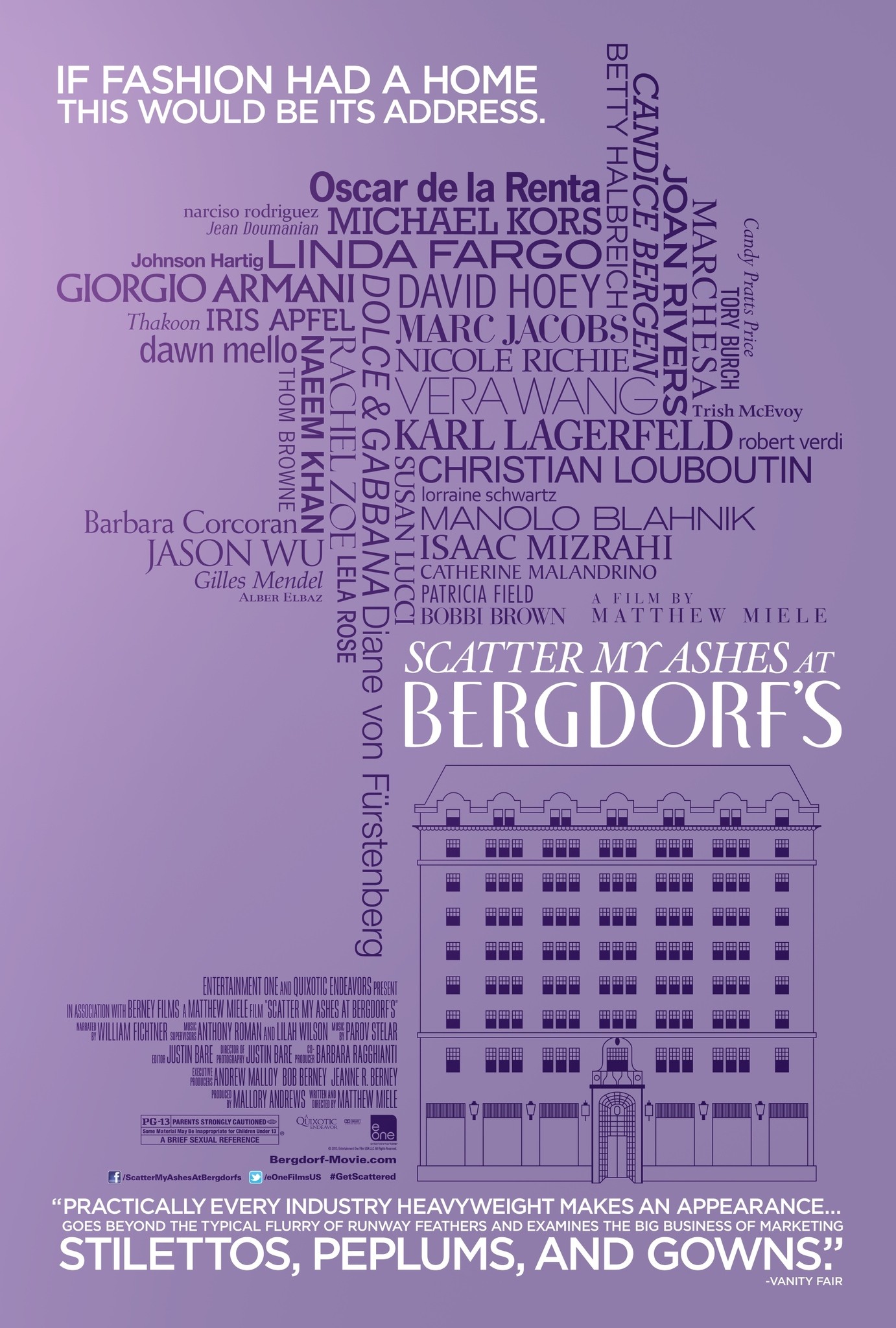 Mega Sized Movie Poster Image for Scatter My Ashes at Bergdorf's 