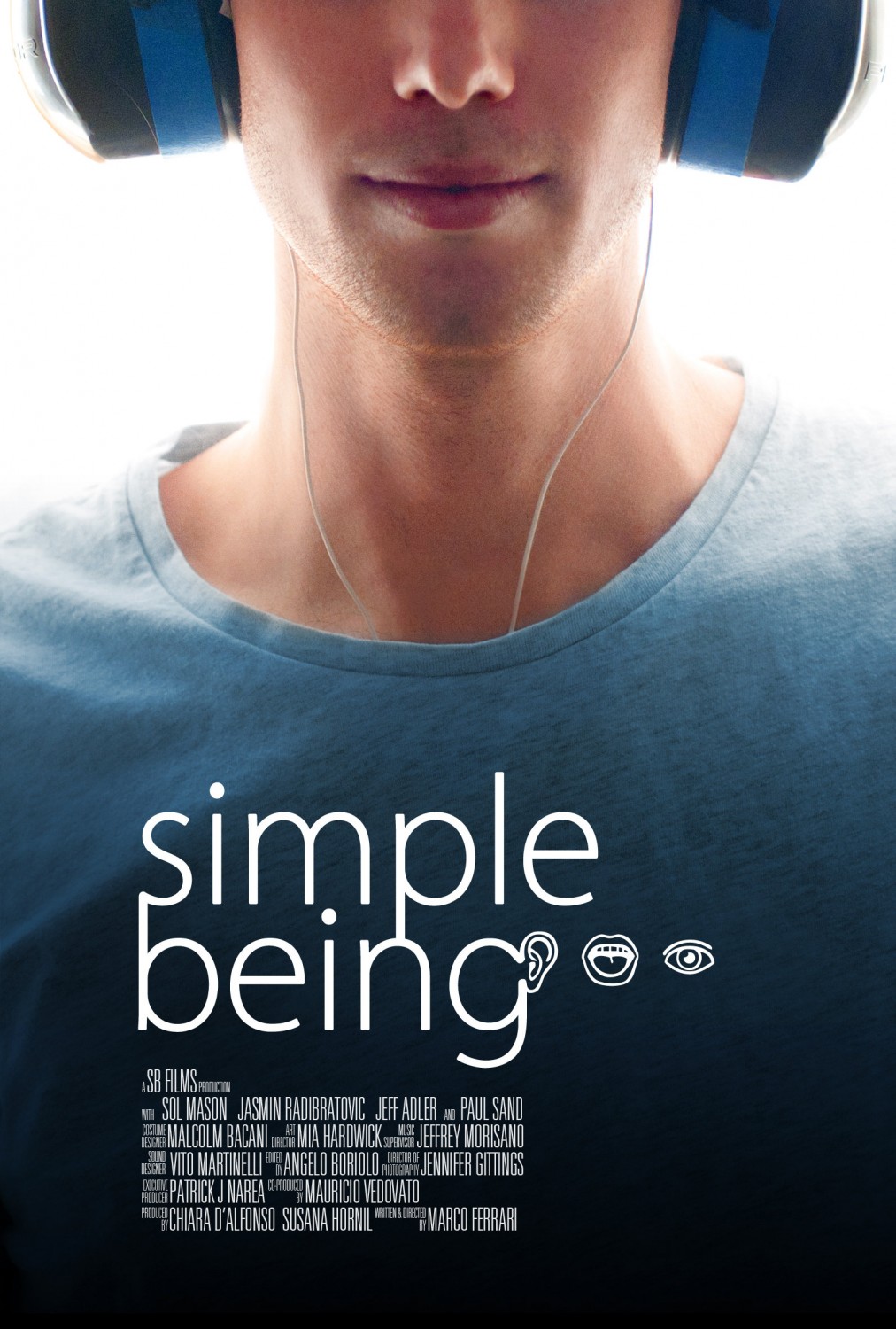 Extra Large Movie Poster Image for Simple Being 