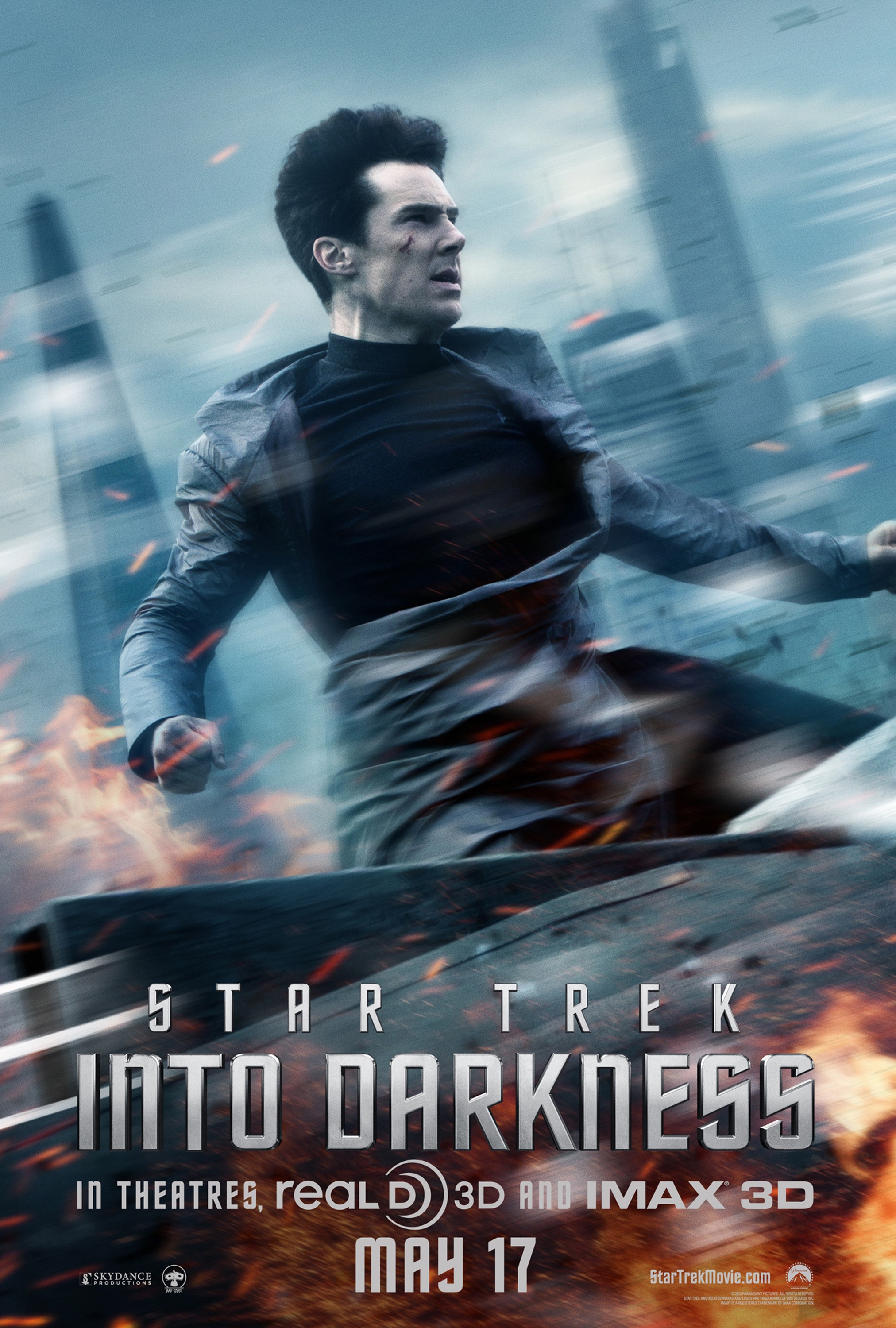 Mega Sized Movie Poster Image for Star Trek Into Darkness (#7 of 22)