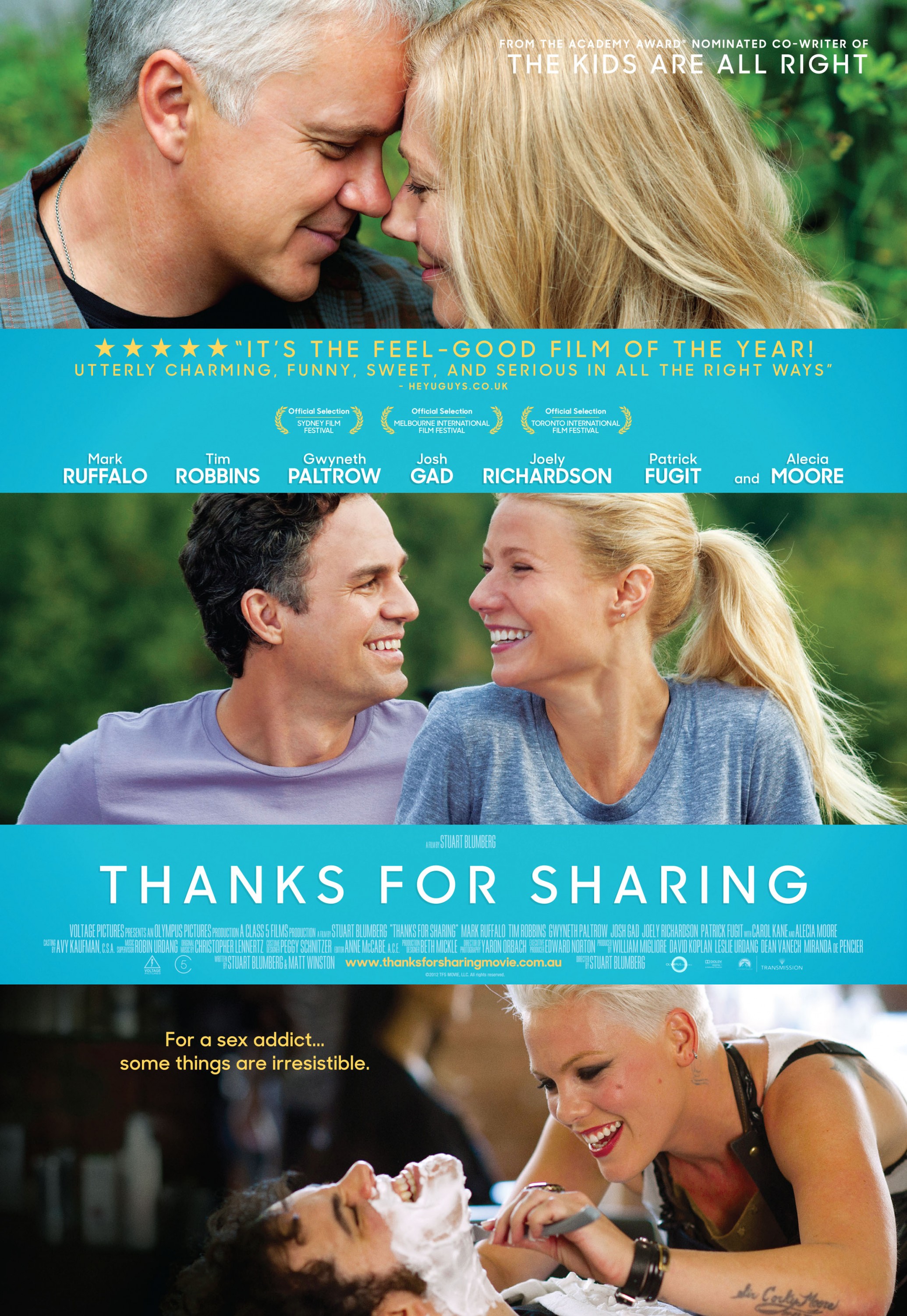 Mega Sized Movie Poster Image for Thanks for Sharing (#2 of 7)