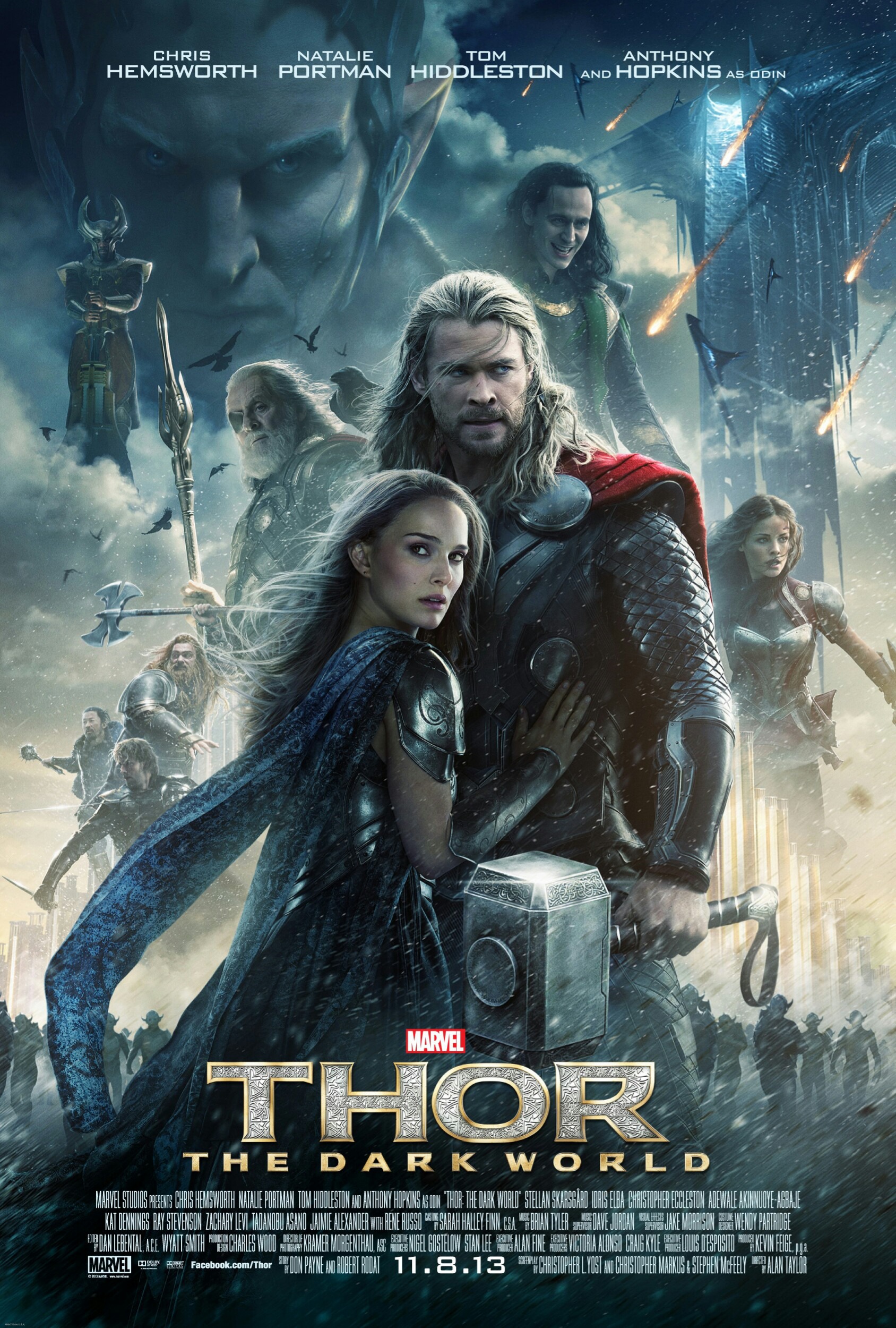 Mega Sized Movie Poster Image for Thor: The Dark World (#2 of 19)