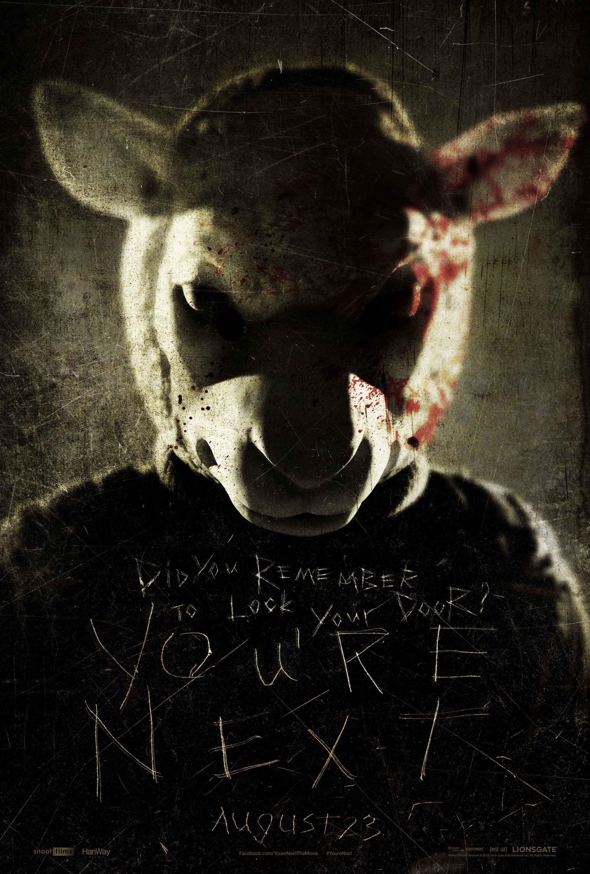 Mega Sized Movie Poster Image for You're Next (#1 of 19)