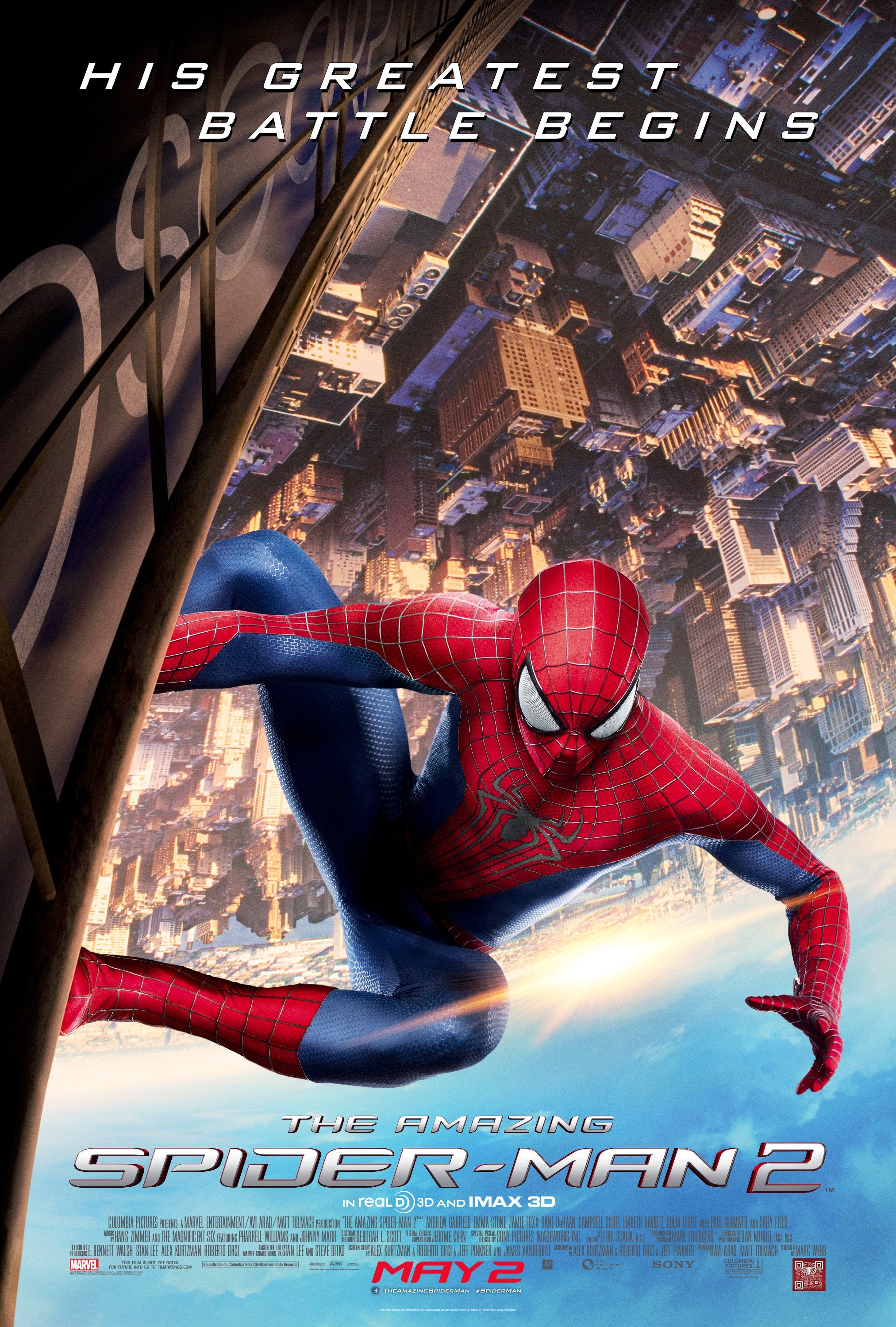 Mega Sized Movie Poster Image for The Amazing Spider-Man 2 (#11 of 17)