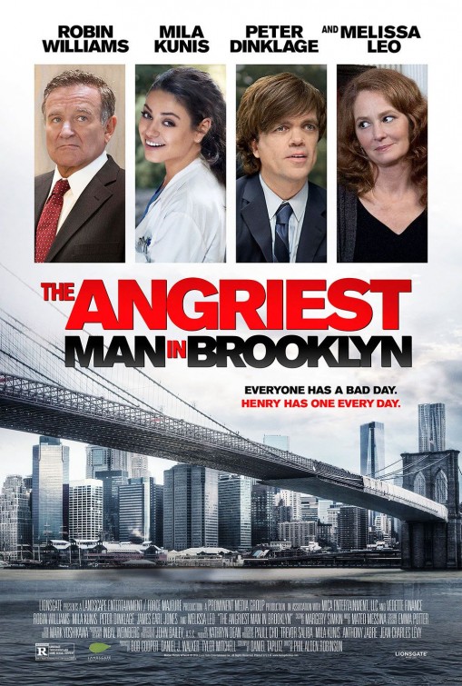 The Angriest Man in Brooklyn Movie Poster