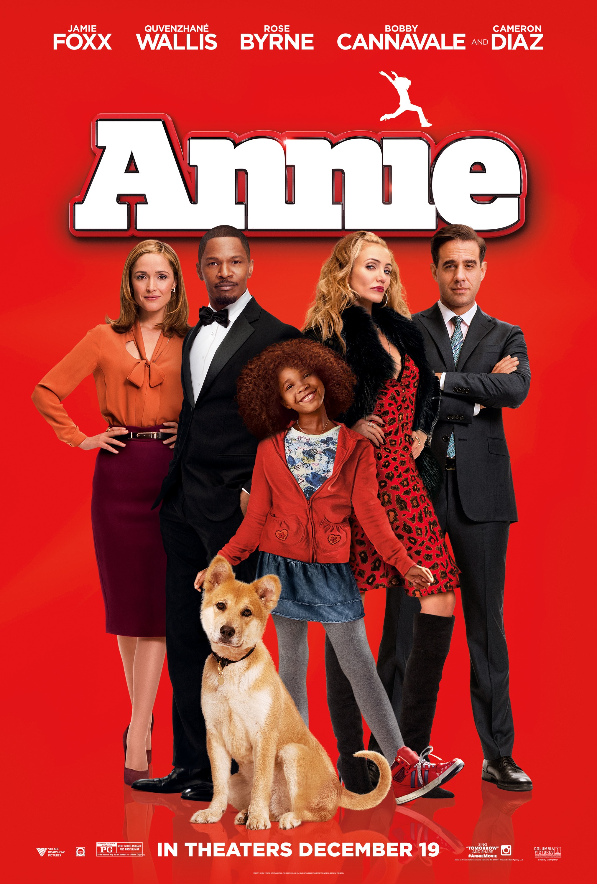 Mega Sized Movie Poster Image for Annie (#3 of 5)