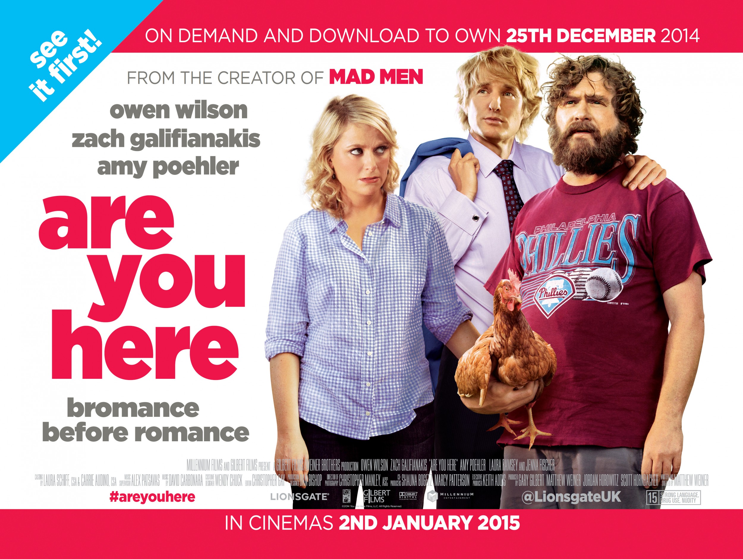 Mega Sized Movie Poster Image for Are You Here (#2 of 2)