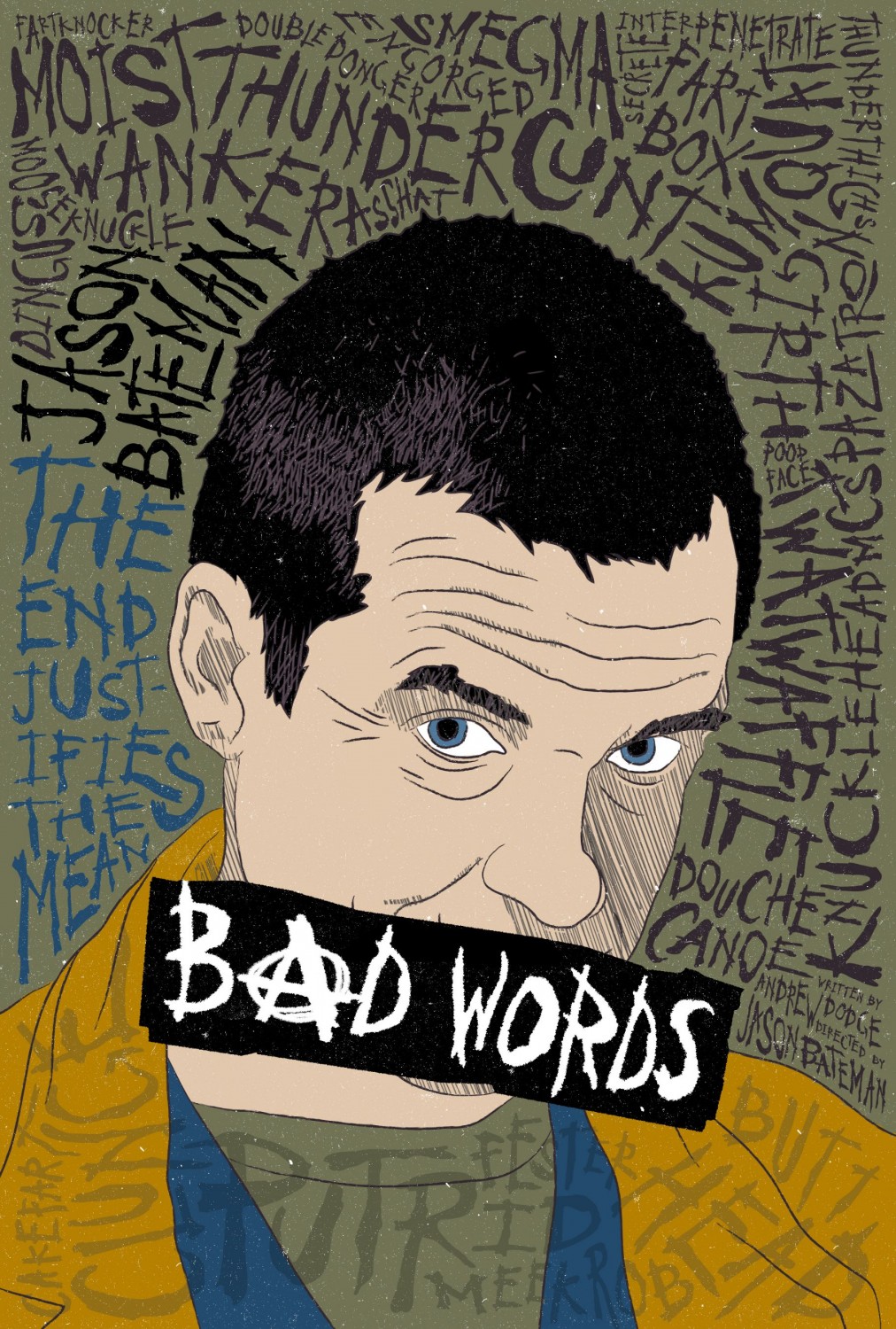 Extra Large Movie Poster Image for Bad Words (#5 of 5)
