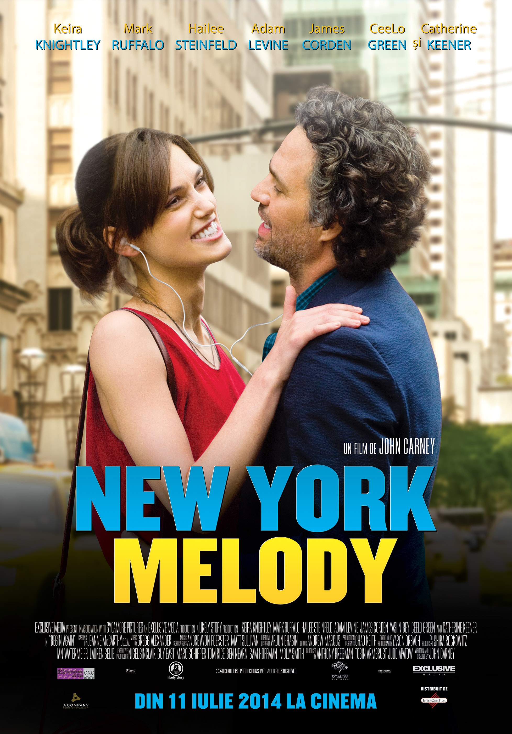Mega Sized Movie Poster Image for Begin Again (#3 of 3)