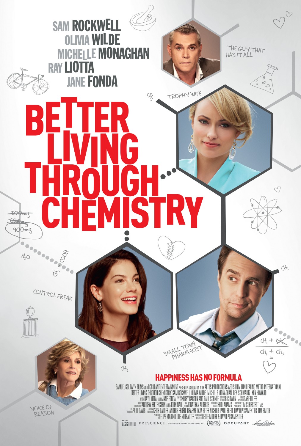 Extra Large Movie Poster Image for Better Living Through Chemistry 