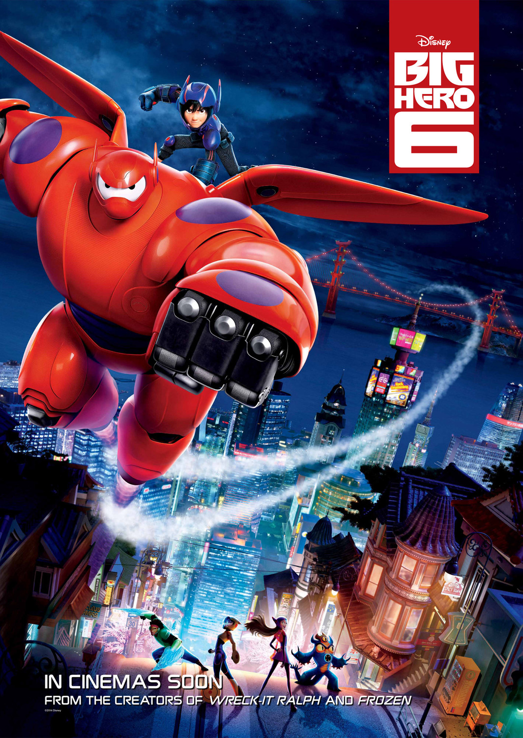 Extra Large Movie Poster Image for Big Hero 6 (#12 of 20)