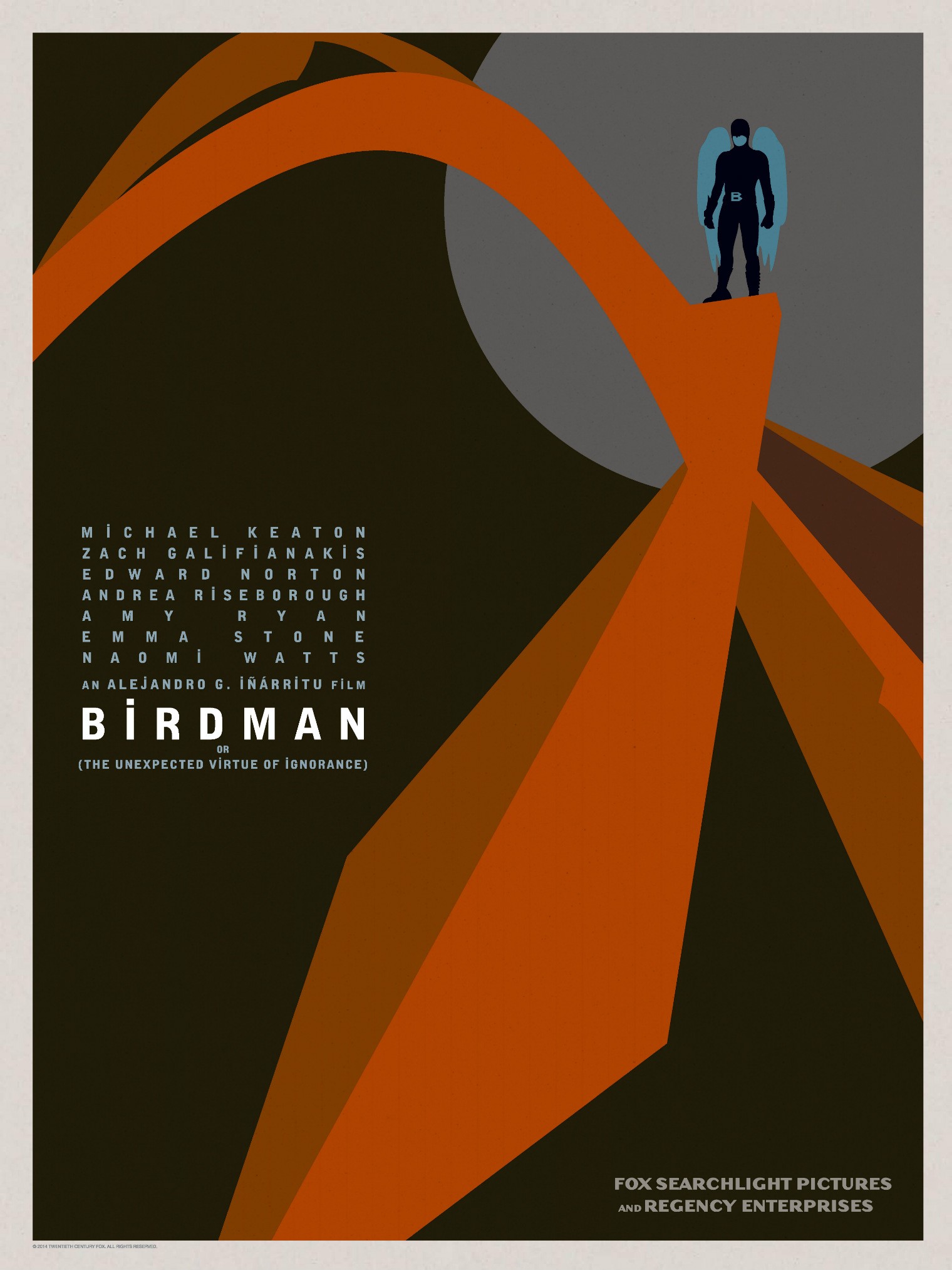 Mega Sized Movie Poster Image for Birdman (#11 of 26)