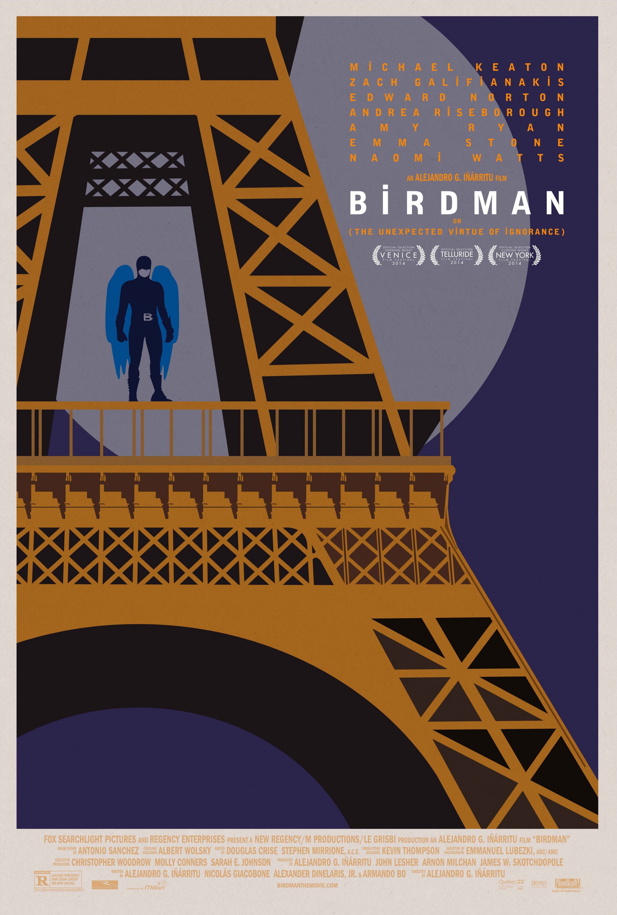 Mega Sized Movie Poster Image for Birdman (#20 of 26)