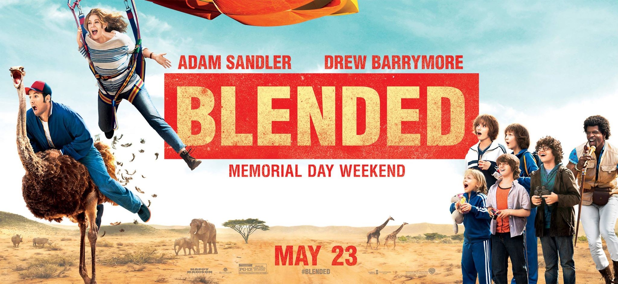 Mega Sized Movie Poster Image for Blended (#4 of 7)