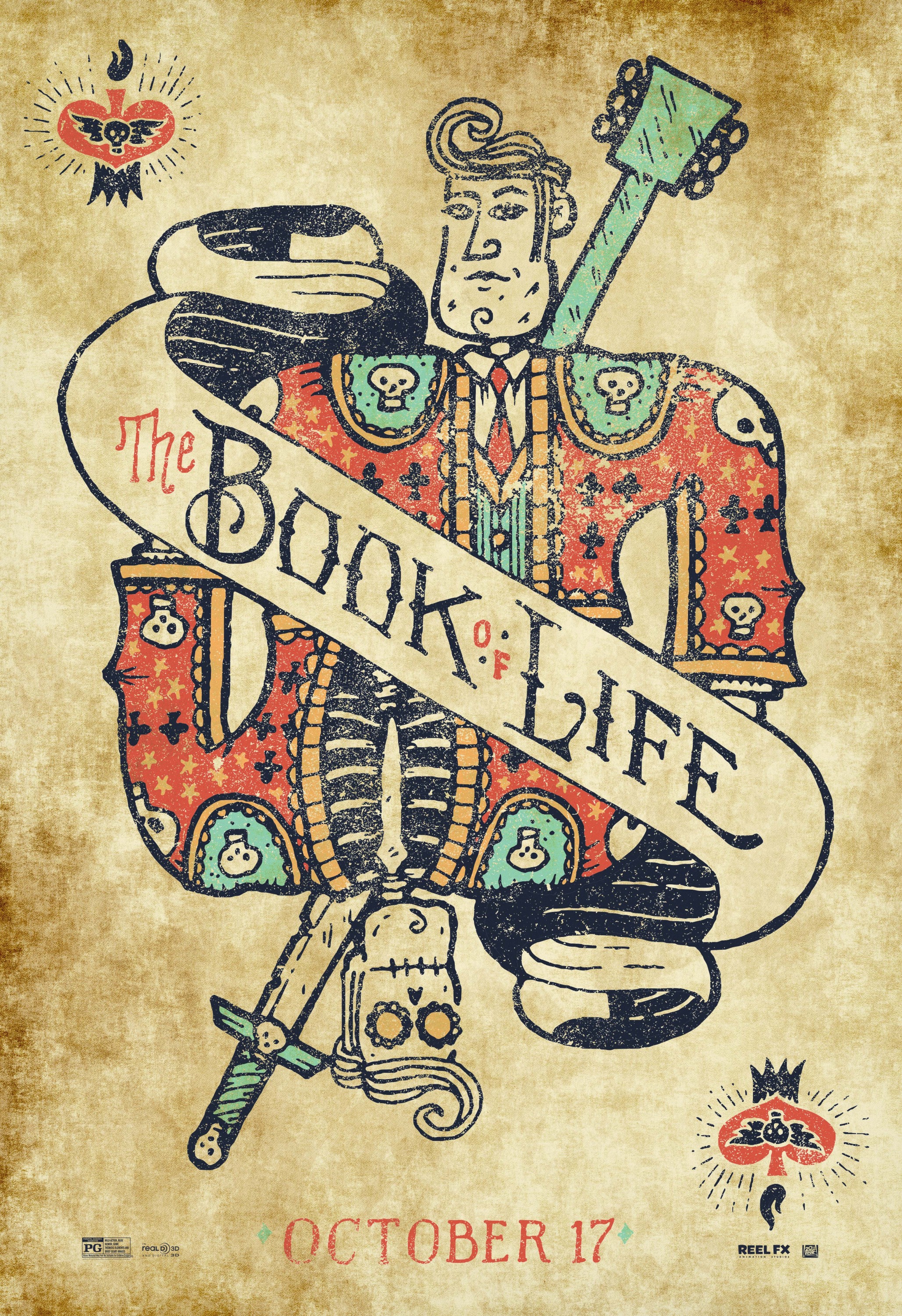 Mega Sized Movie Poster Image for Book of Life (#19 of 22)