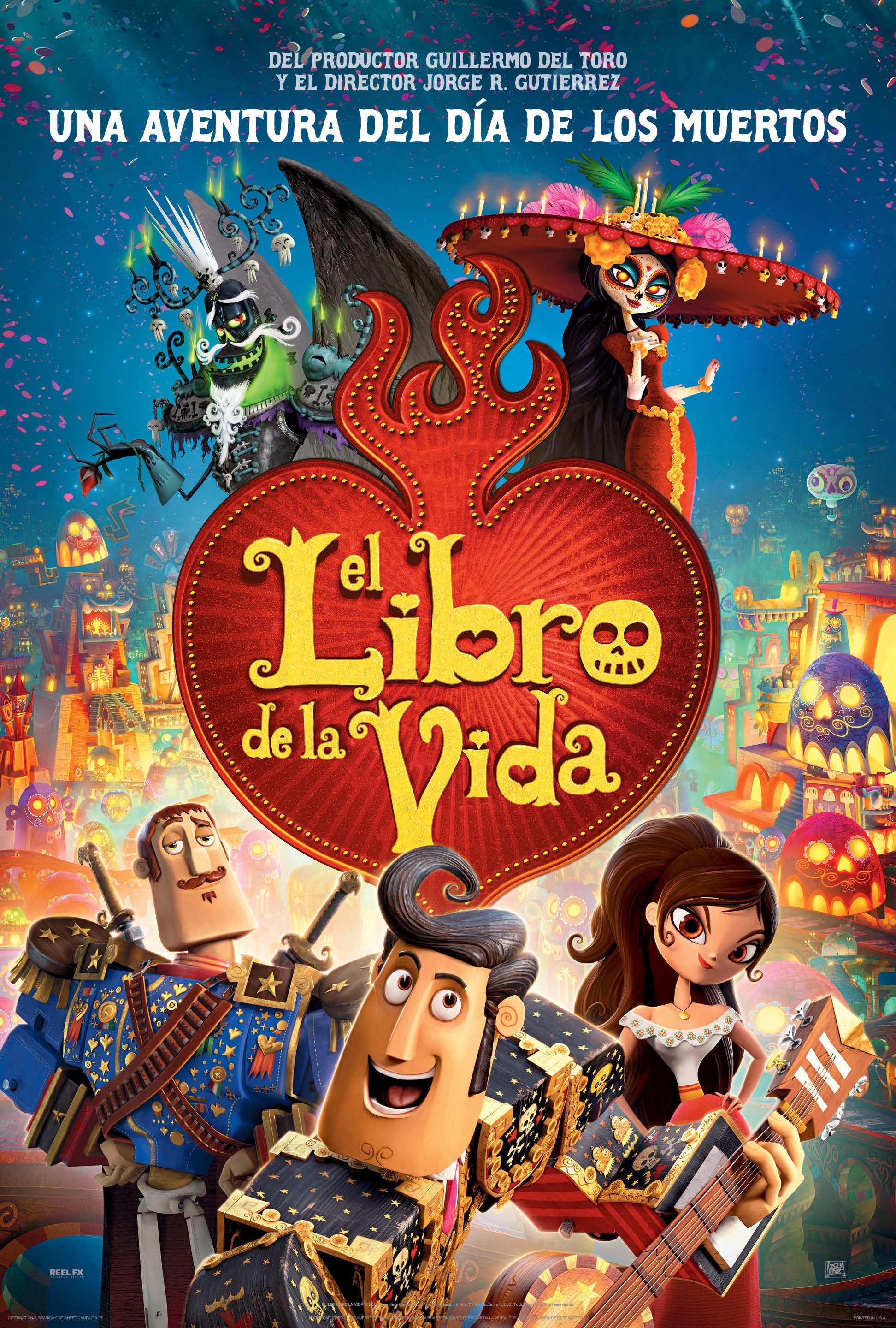 Mega Sized Movie Poster Image for Book of Life (#2 of 22)