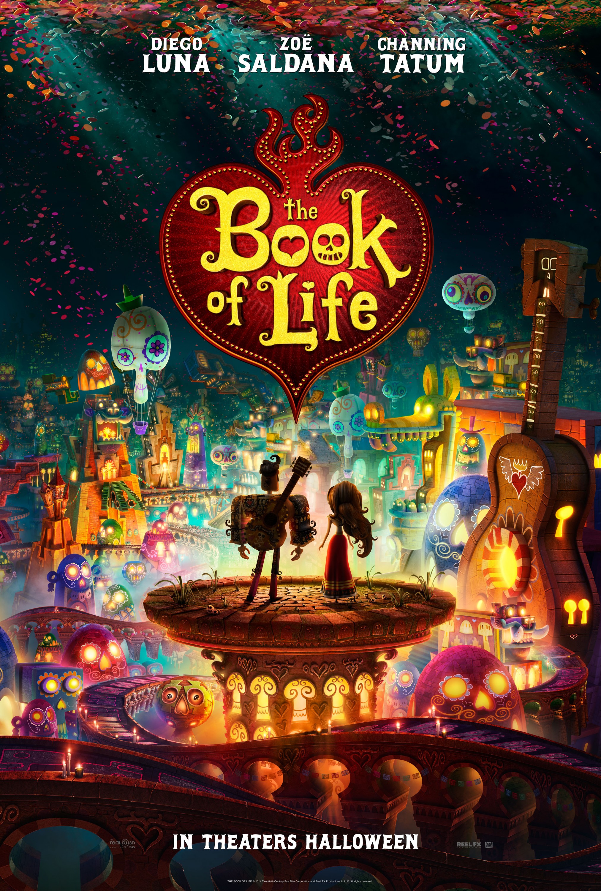 Mega Sized Movie Poster Image for Book of Life (#1 of 22)