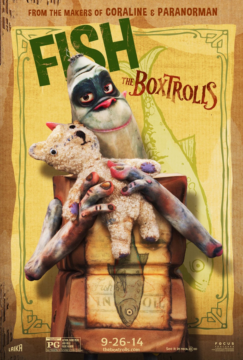 Extra Large Movie Poster Image for The Boxtrolls (#10 of 16)