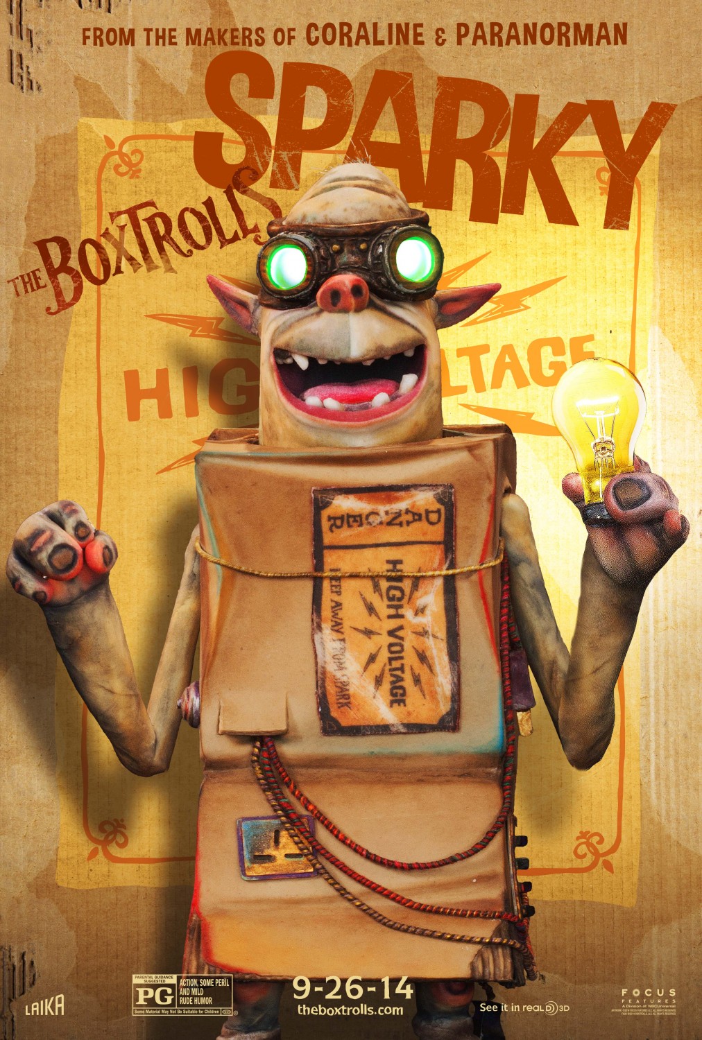 Extra Large Movie Poster Image for The Boxtrolls (#12 of 16)