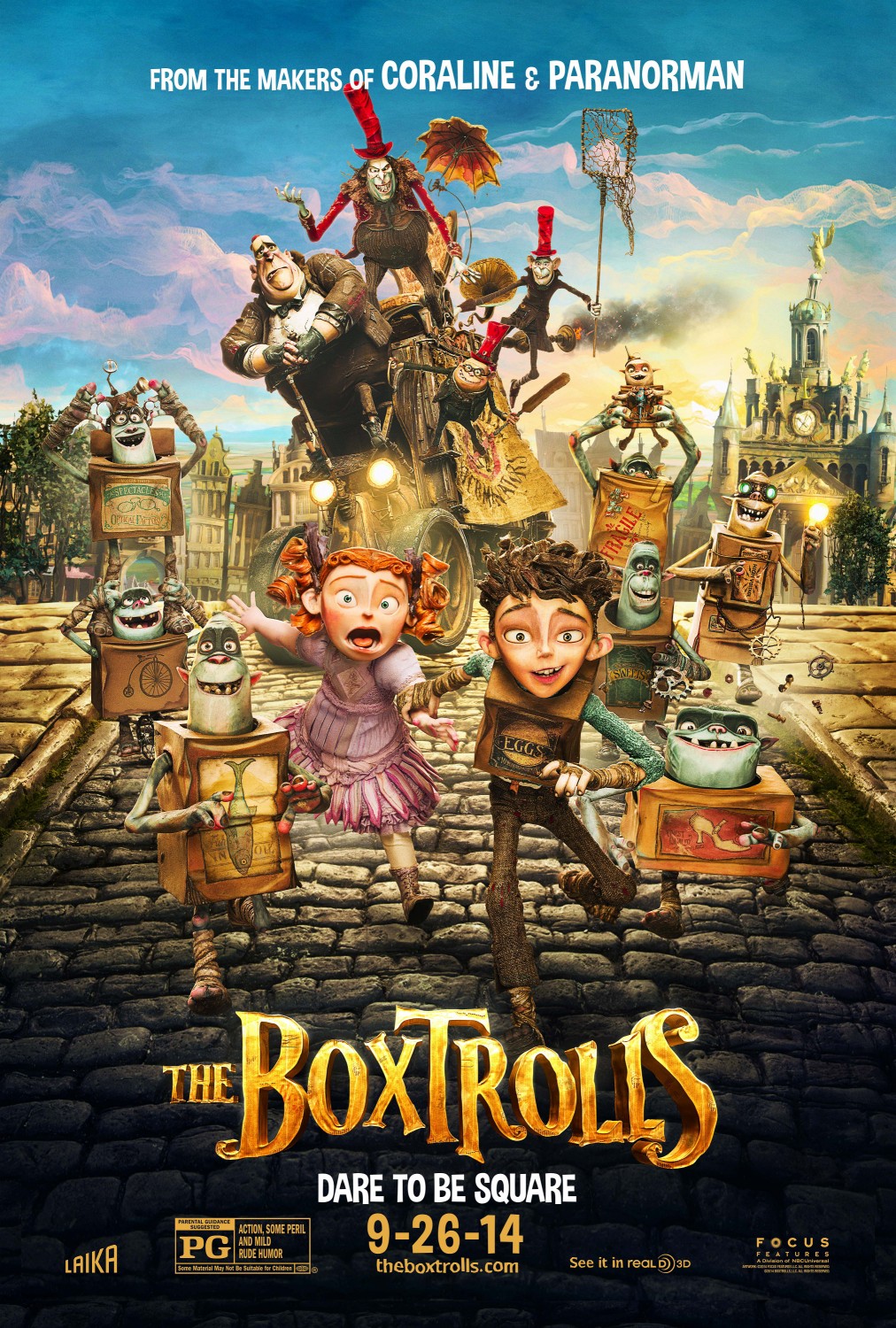 Extra Large Movie Poster Image for The Boxtrolls (#13 of 16)