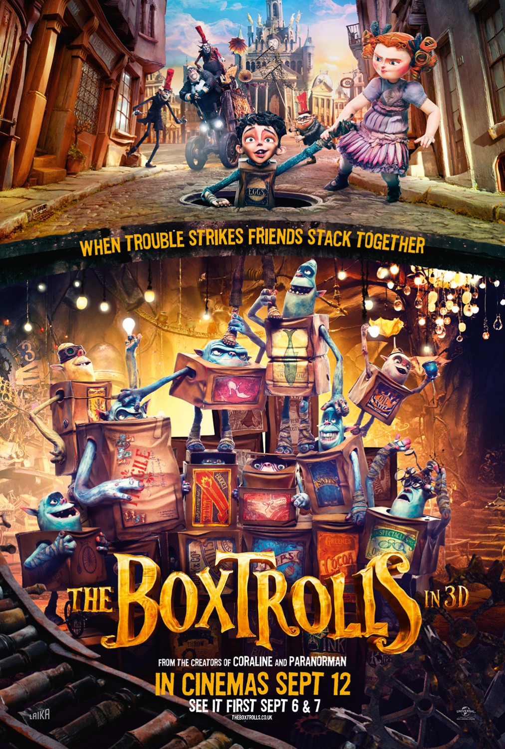 Extra Large Movie Poster Image for The Boxtrolls (#9 of 16)