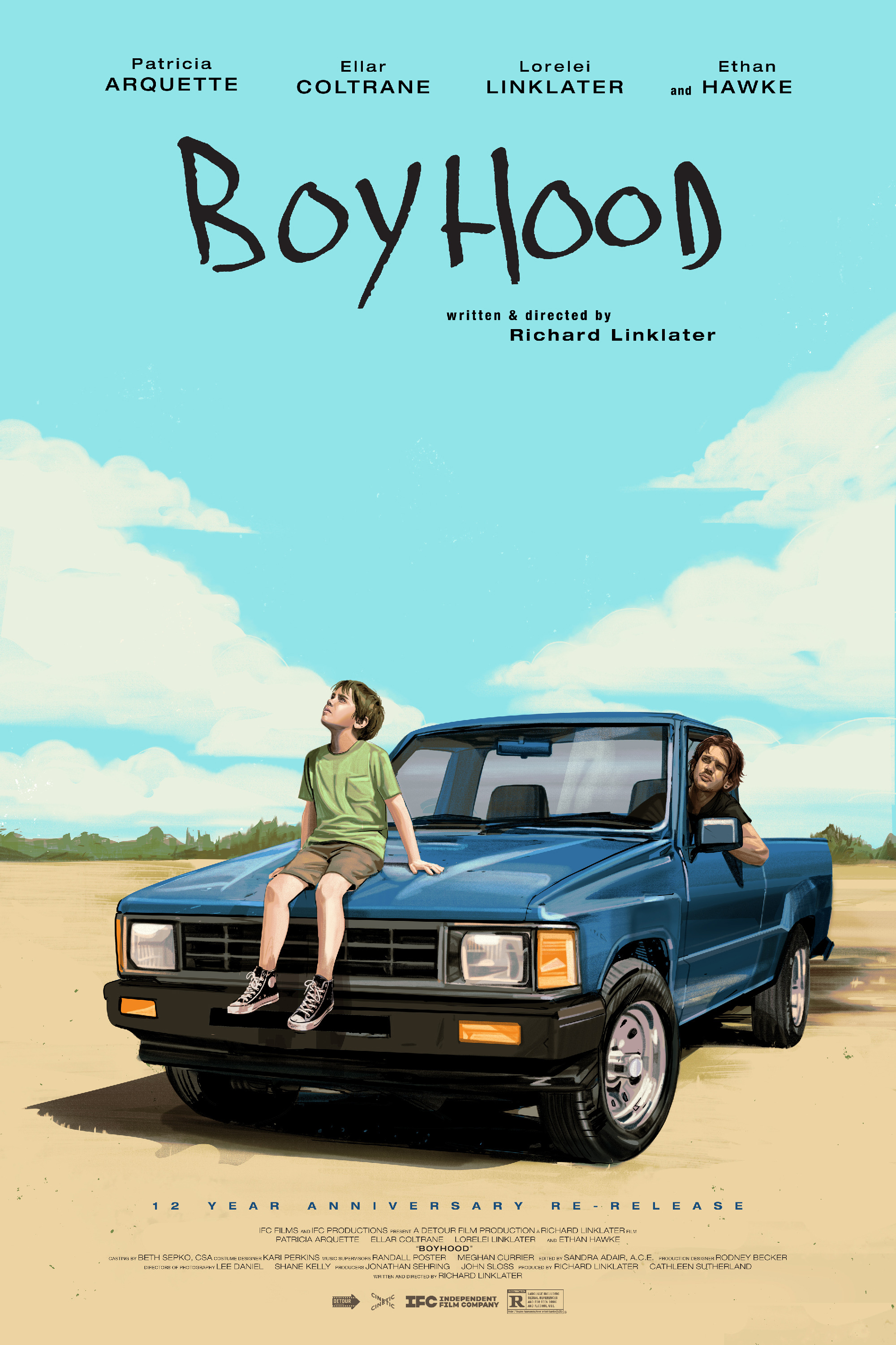 Mega Sized Movie Poster Image for Boyhood (#2 of 2)