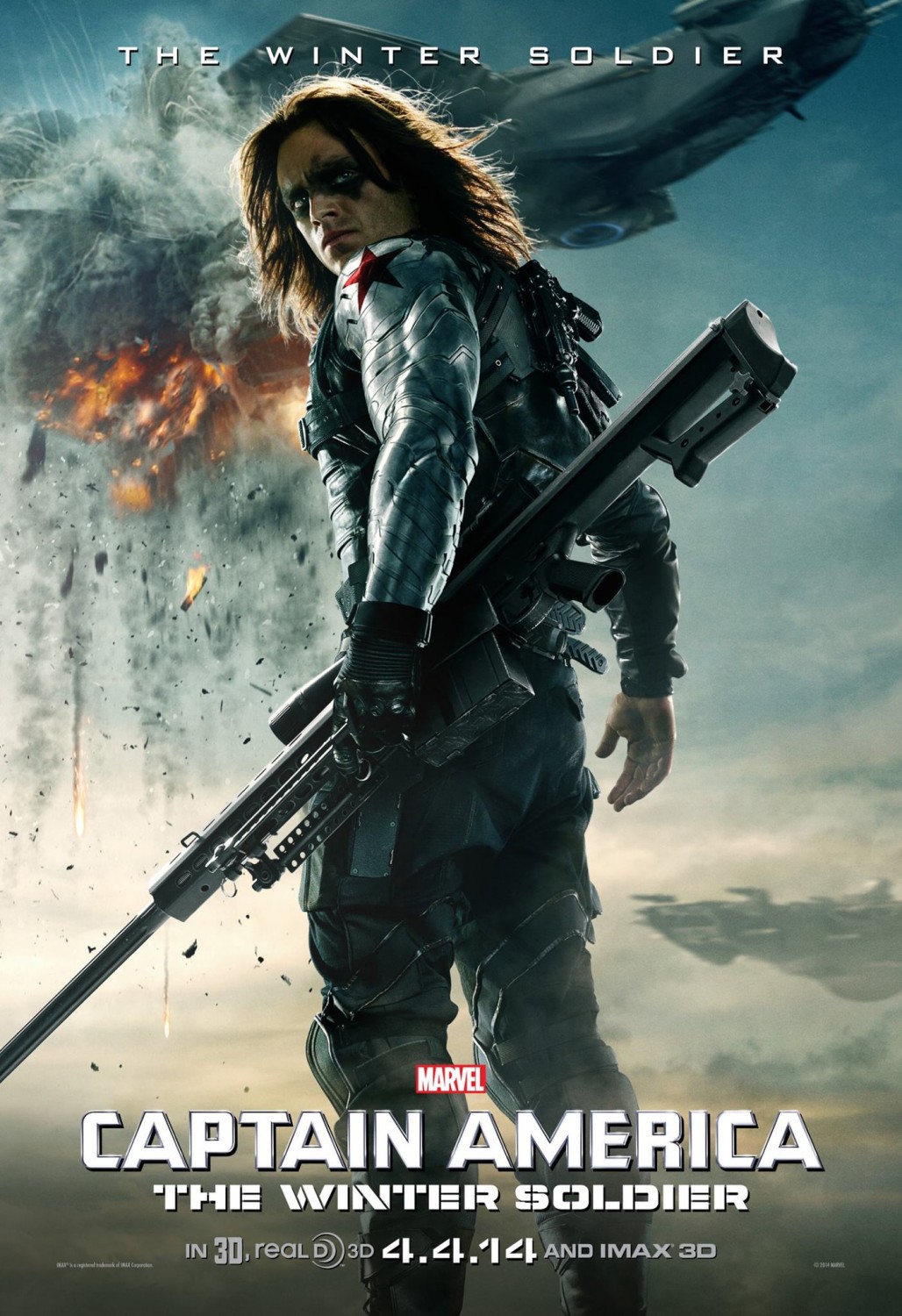 Extra Large Movie Poster Image for Captain America: The Winter Soldier (#13 of 21)