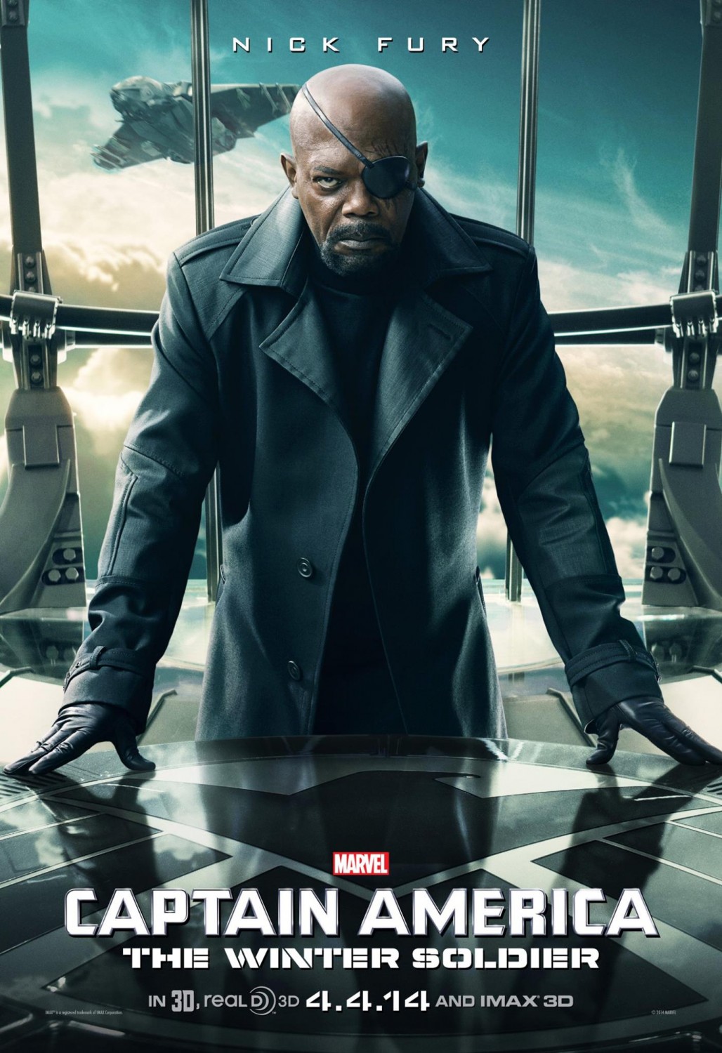 Extra Large Movie Poster Image for Captain America: The Winter Soldier (#4 of 21)