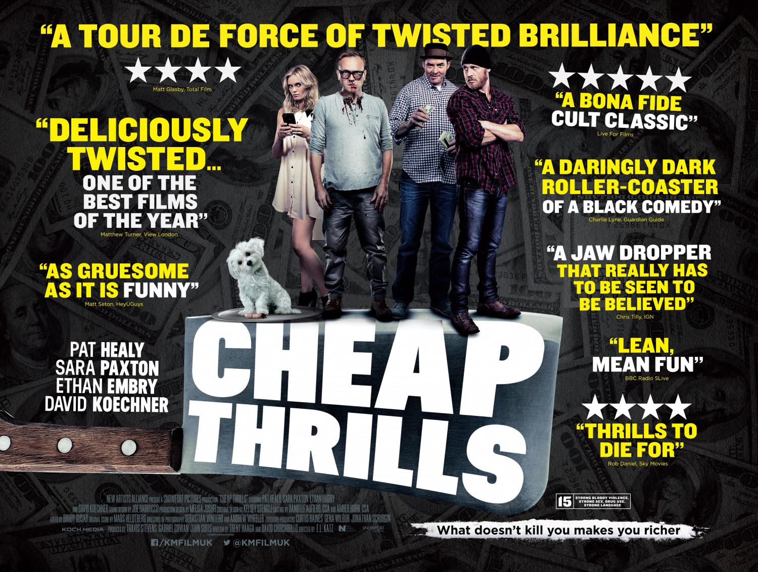 Extra Large Movie Poster Image for Cheap Thrills (#7 of 9)