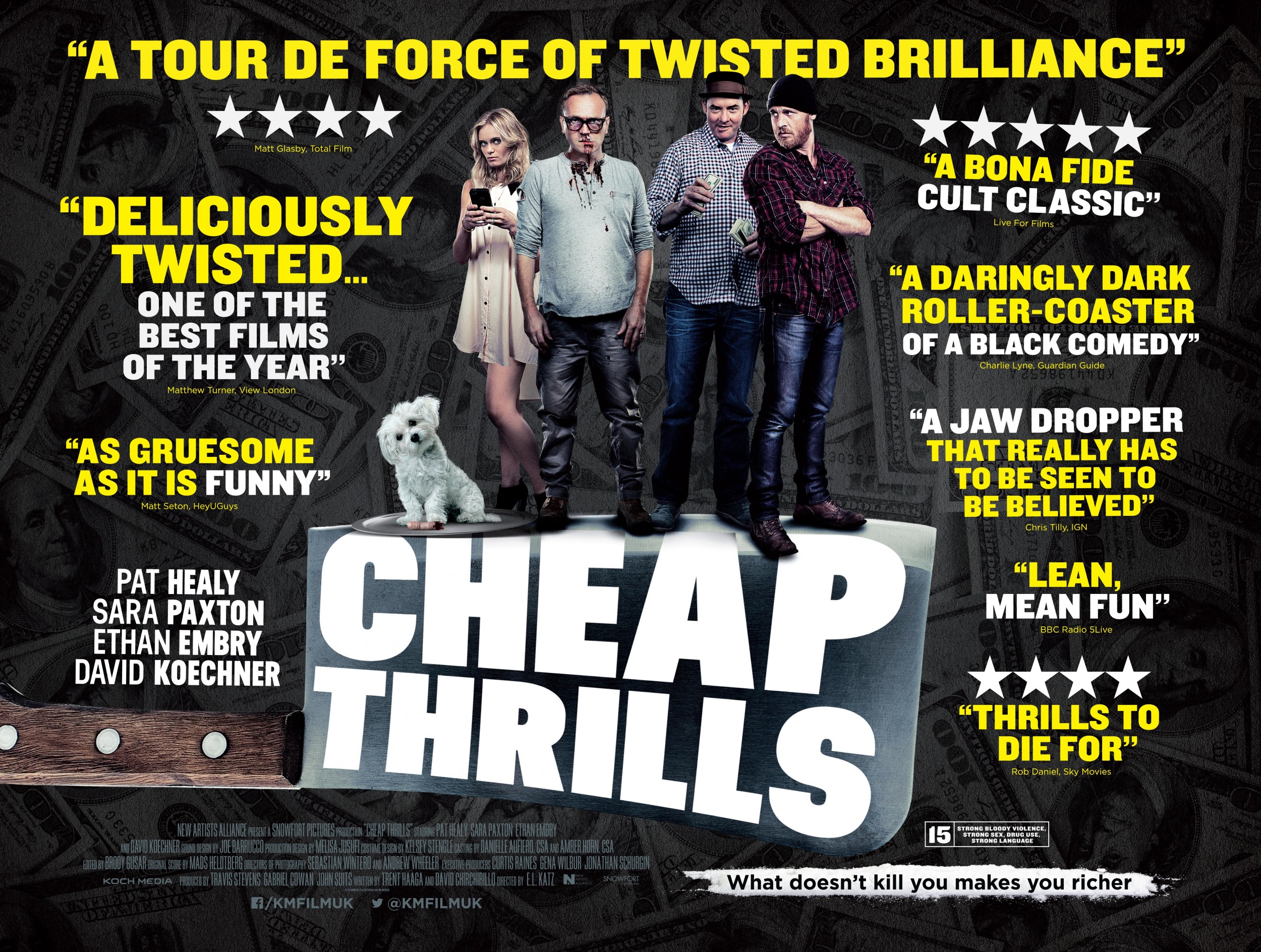 Mega Sized Movie Poster Image for Cheap Thrills (#7 of 9)