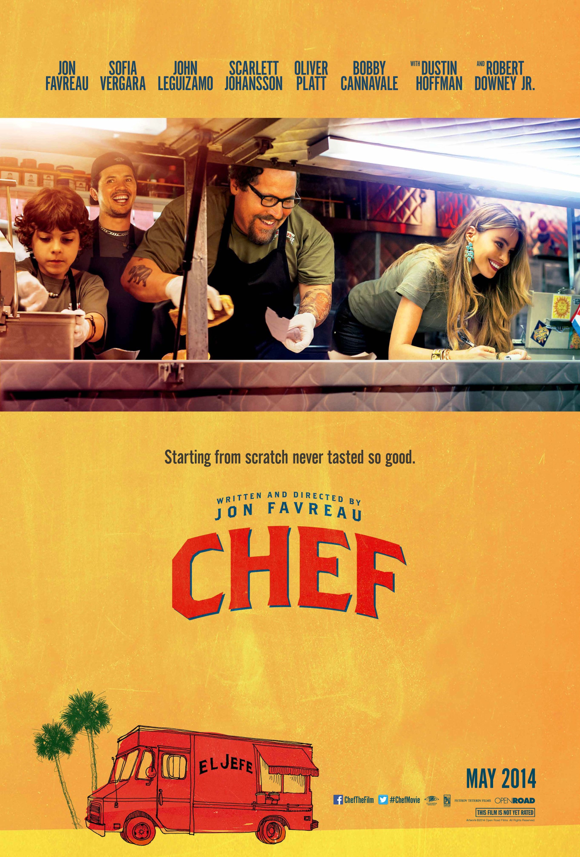 Mega Sized Movie Poster Image for Chef (#1 of 3)