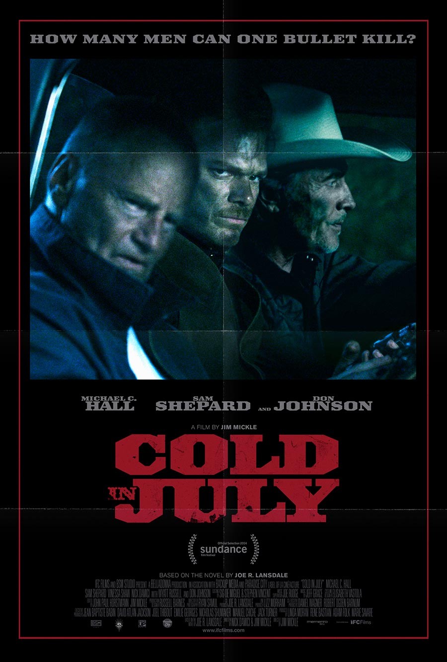 Extra Large Movie Poster Image for Cold in July (#1 of 4)
