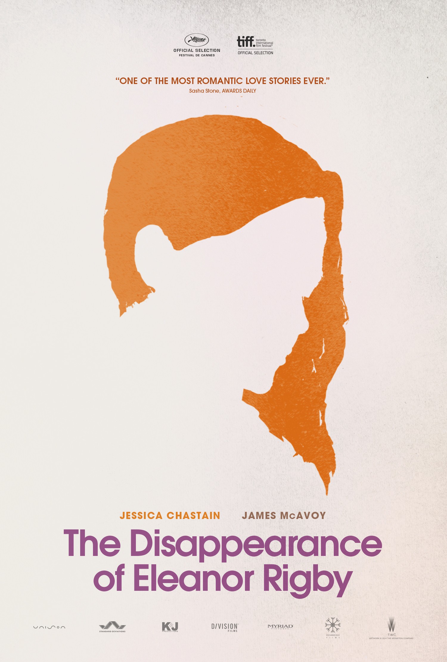 Mega Sized Movie Poster Image for The Disappearance of Eleanor Rigby (#1 of 2)